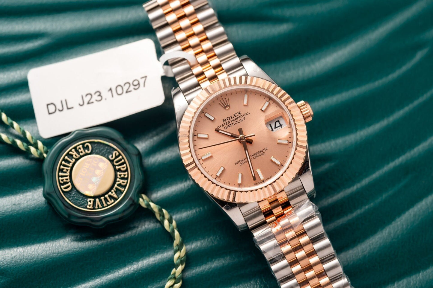 Rolex DateJust Replica Watch Gold Wrapped GM Factory 31mm