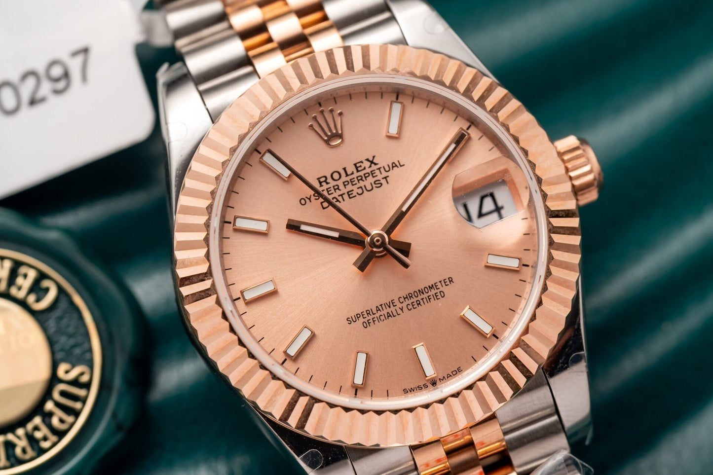 Rolex DateJust Replica Watch Gold Wrapped GM Factory 31mm