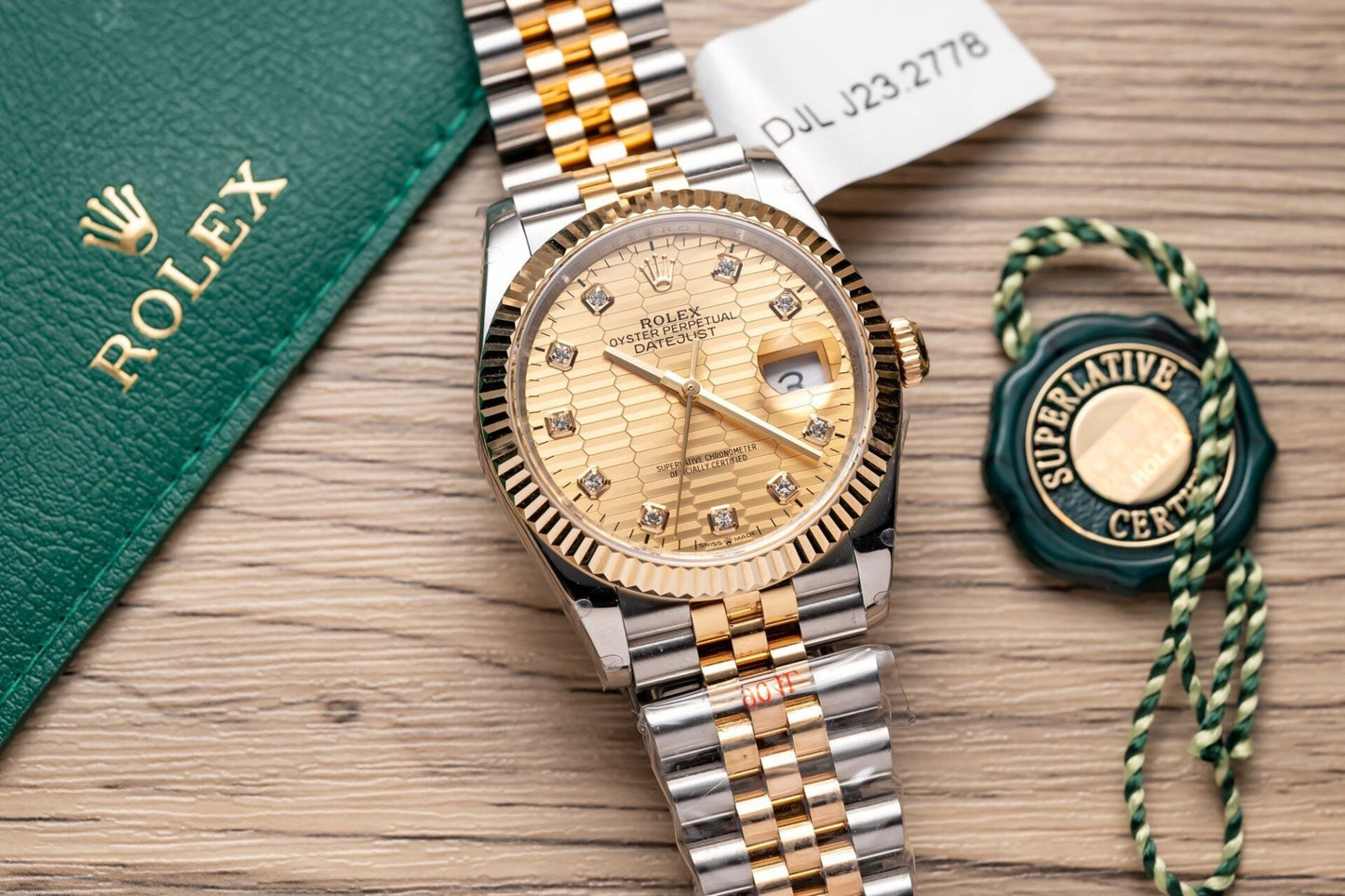 Rolex Best Replica Watch DateJust Gold Wrapped Jubilee Strap GM Factory 36mm