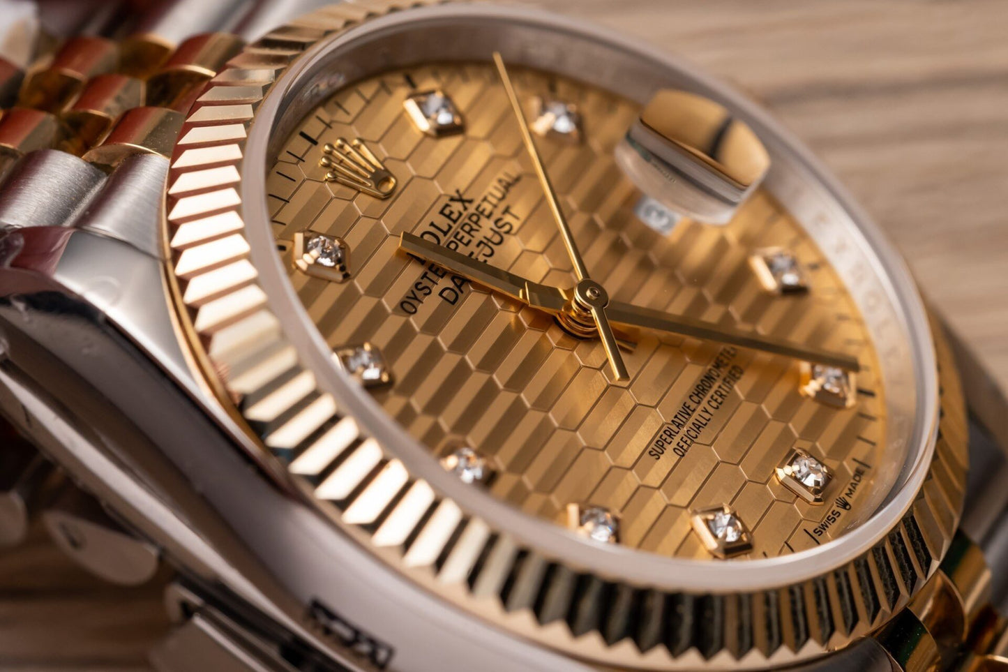 Rolex Best Replica Watch DateJust Gold Wrapped Jubilee Strap GM Factory 36mm