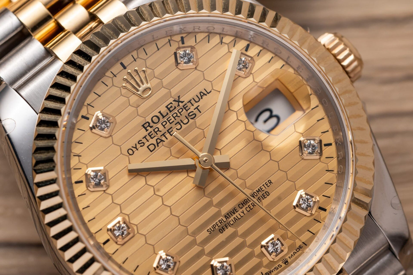 Rolex Best Replica Watch DateJust Gold Wrapped Jubilee Strap GM Factory 36mm