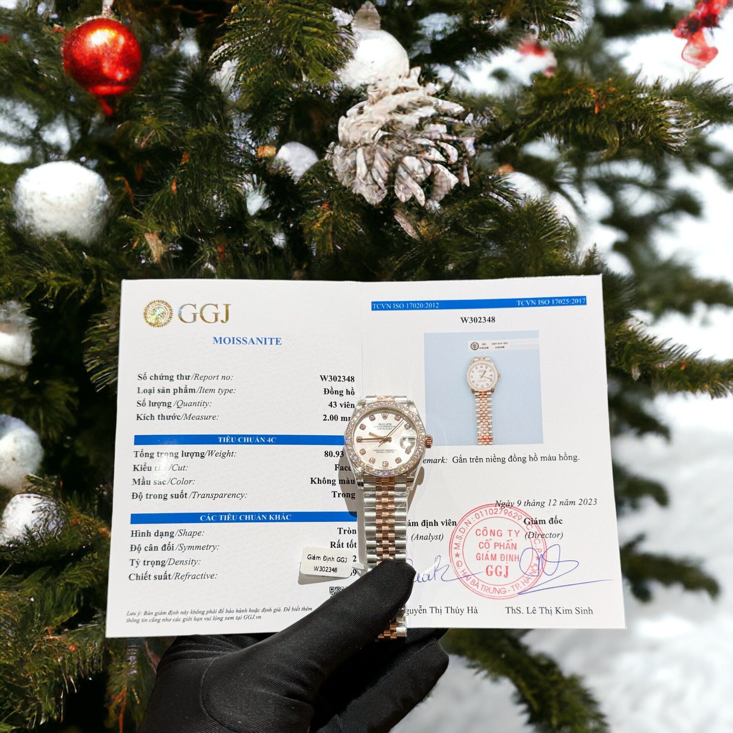 Rolex DateJust Moissanite Diamond White Dial Replica Watch Demi 31mm Clone