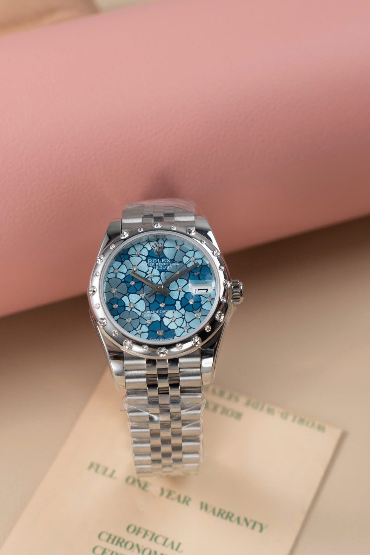 Rolex Replica Watches DateJust Lady 278344 Flower Dial 31mm Clone