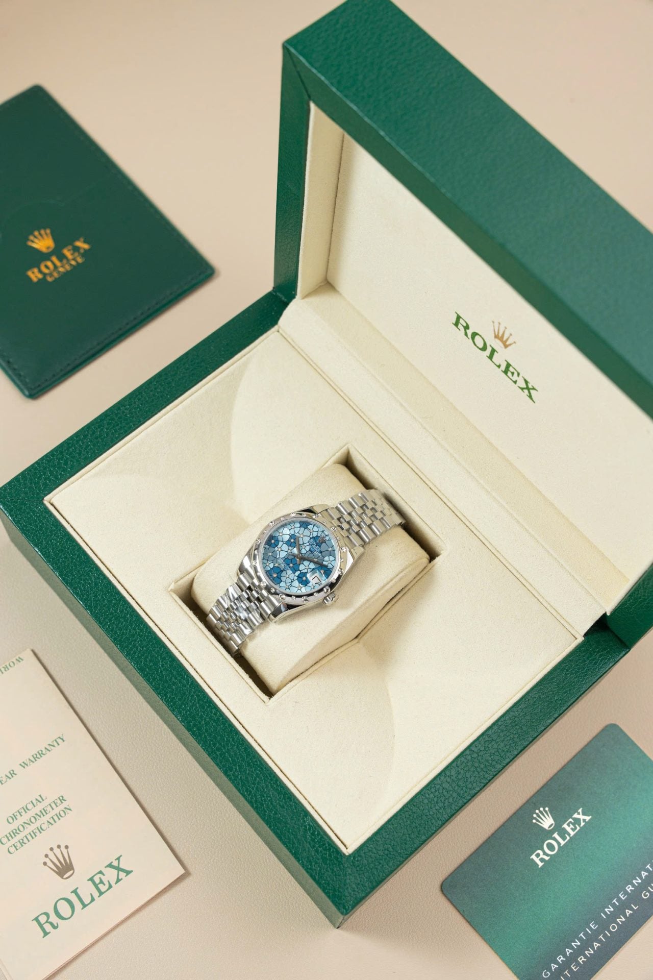 Rolex Replica Watches DateJust Lady 278344 Flower Dial 31mm Clone