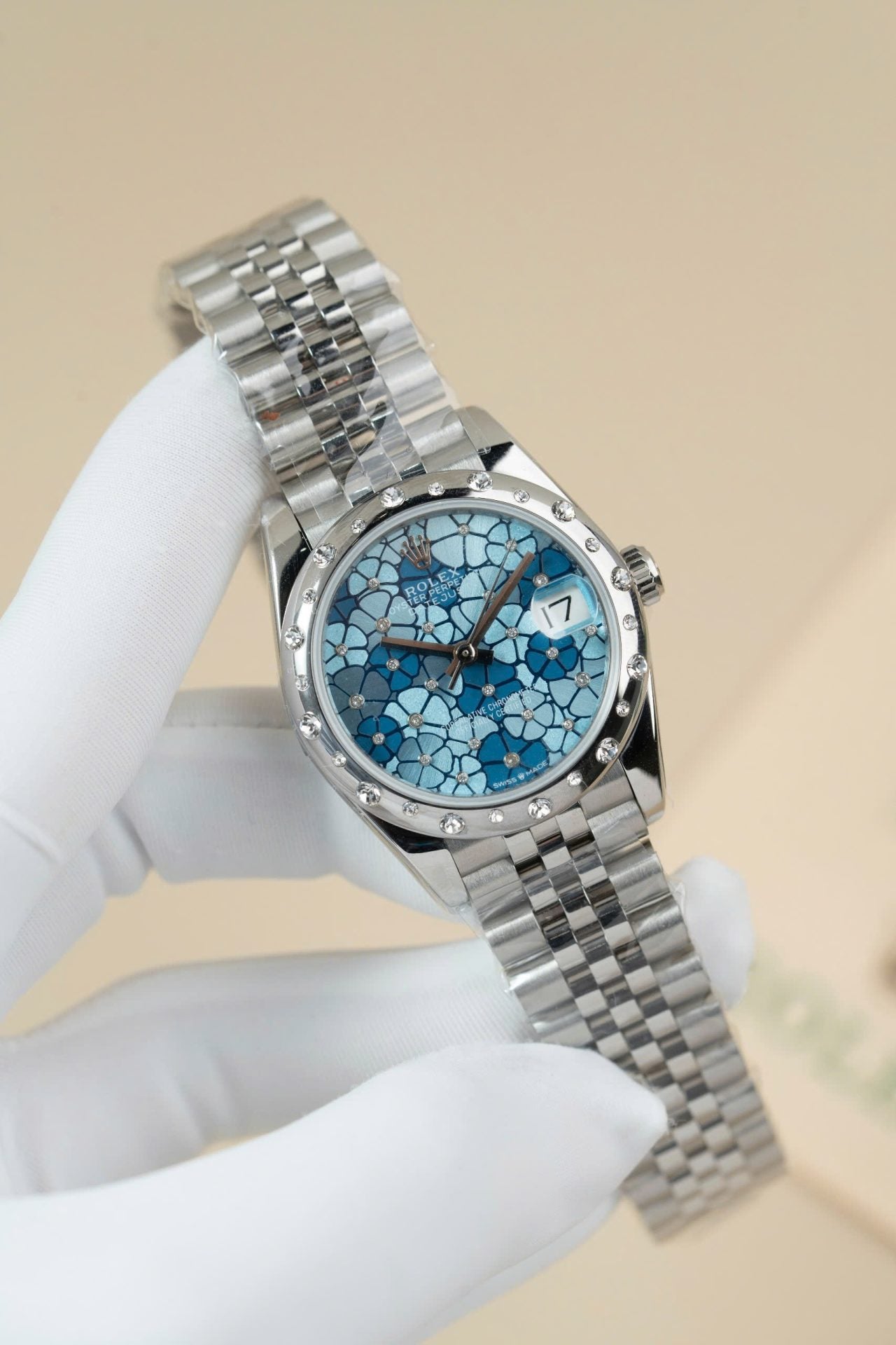 Rolex Replica Watches DateJust Lady 278344 Flower Dial 31mm Clone