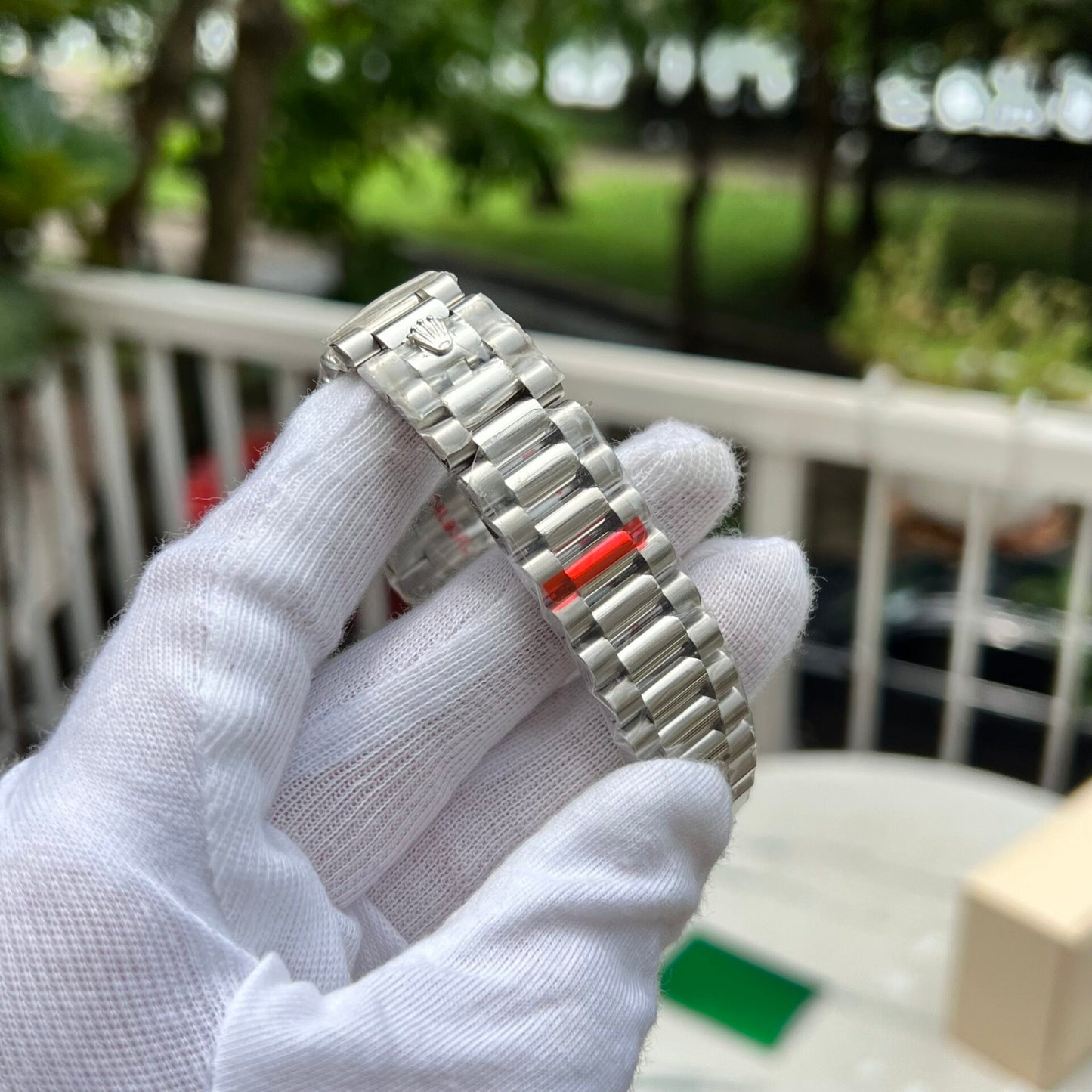 Rolex DateJust Mother Of Pearl Dial Replica Watch With Diamonds 36mm Clone