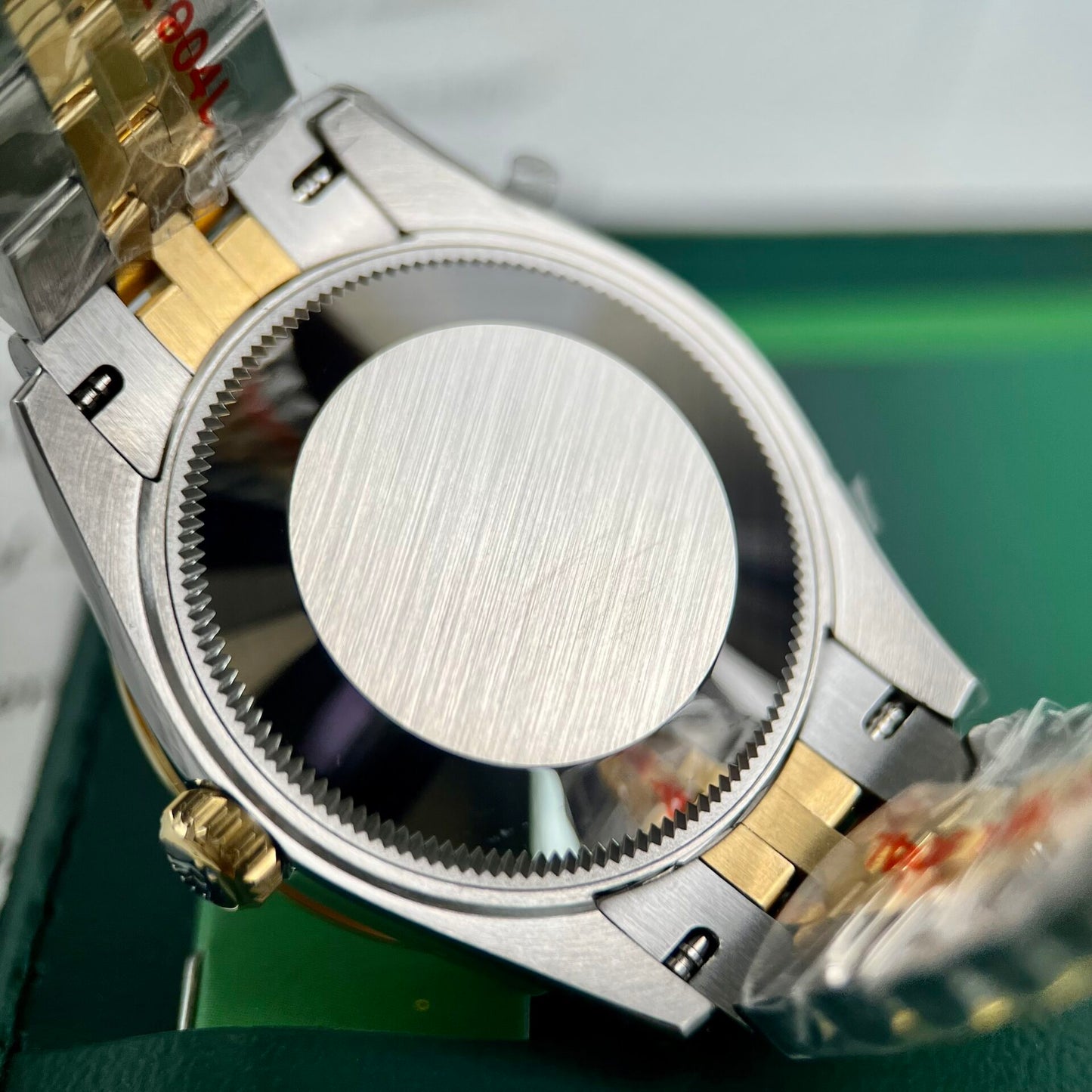 Rolex DateJust Women’s Replica Watch With Stone Bezel 31mm Clone