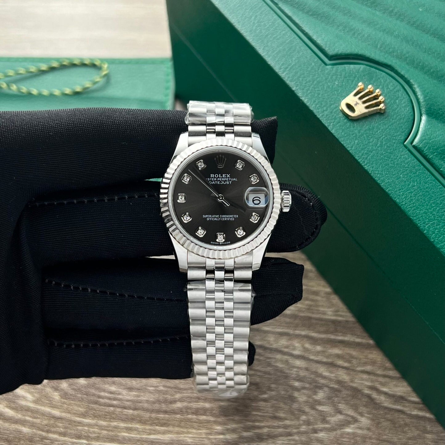 Rolex Watches DateJust Womens Dial Gray 31mm Clone