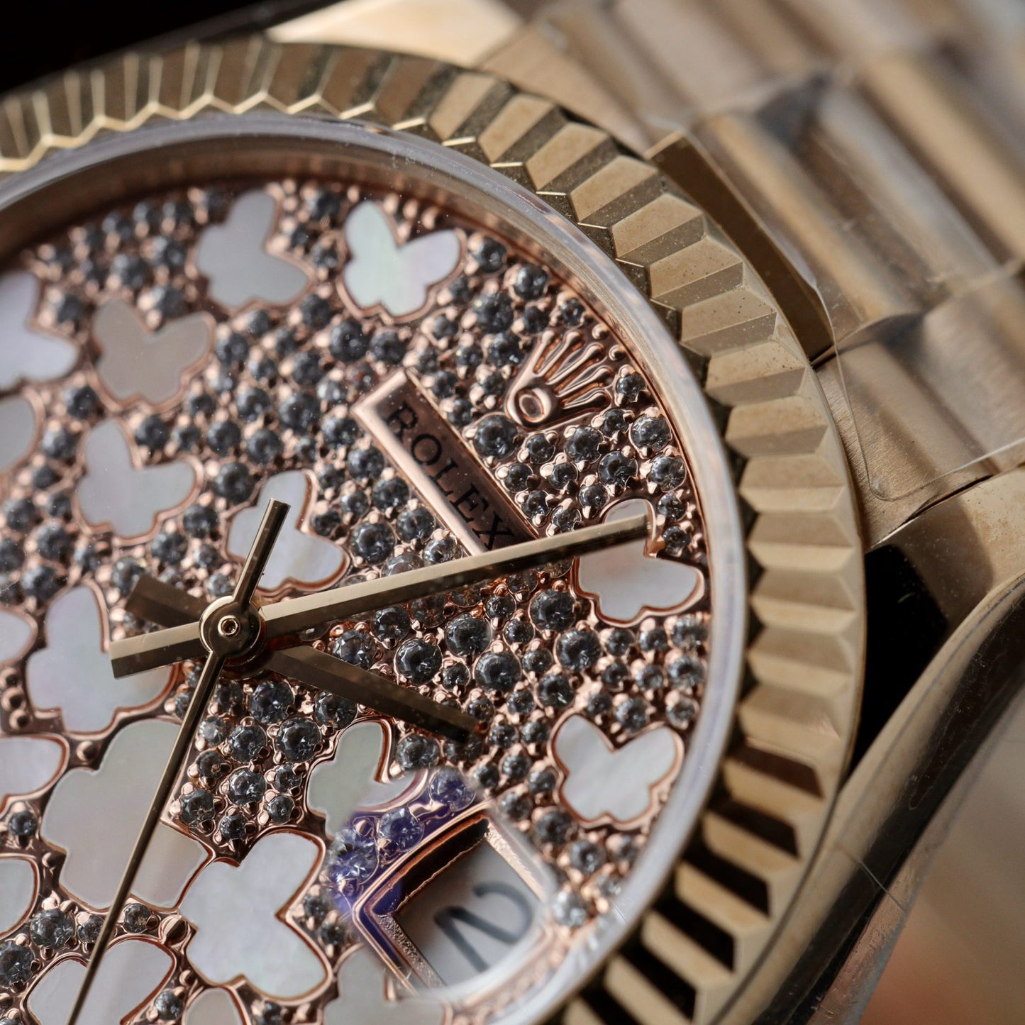 Rolex Replica Watch DateJust 278275 Womens Butterfly Dial 31mm Clone