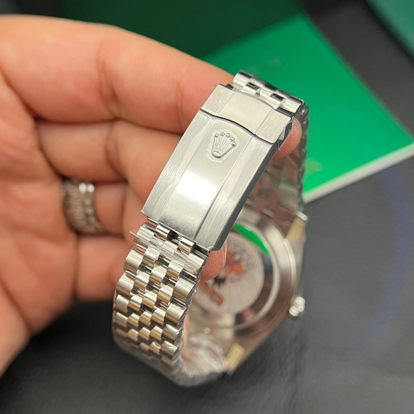 Rolex Datejust 126234 Green Dial High Quality Replica Watch VS Factory 36mm