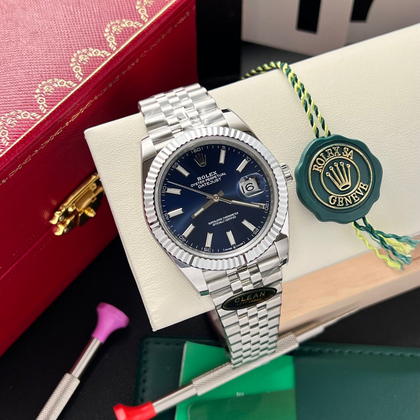 Rolex Replica Watch Datejust 126334 Blue Dial Clean Factory 41mm