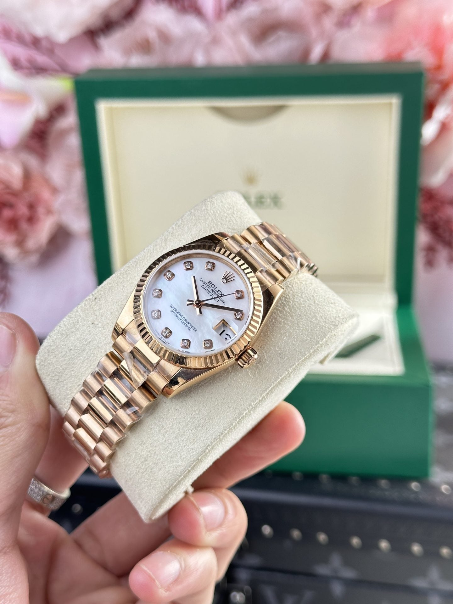 Rolex DateJust 278275 Replica Watches Mother Of Pearl Dial 31mm Clone