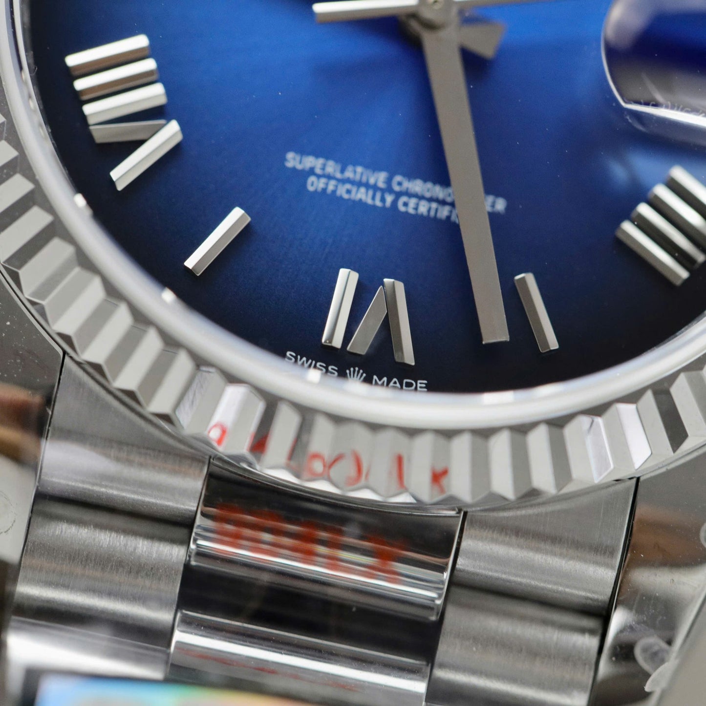 Rolex Day-Date 128236 Best Replica Watch Dial Blue QF Factory 36mm