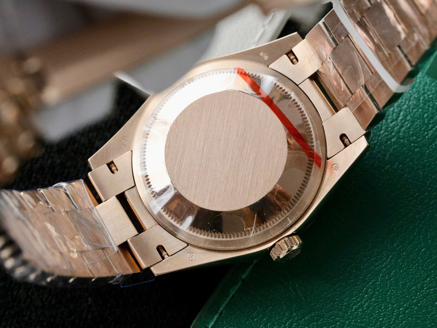 Rolex Day-Date 128395TBR Refined 18K Gold Wrapped & Moissanite Diamonds Best Replicas 36mm