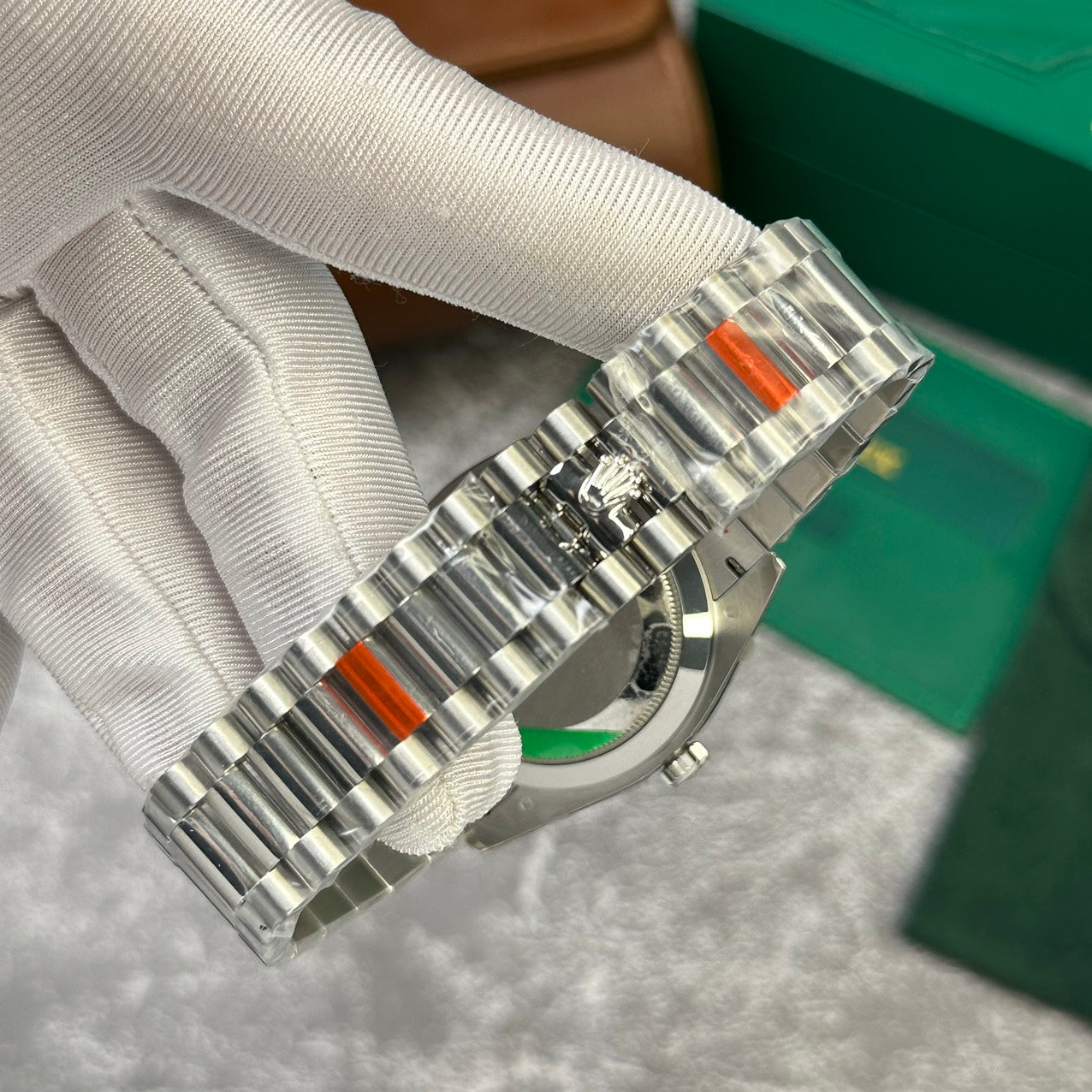 Rolex Replica Watches Day-Date 228236 Strap President V2 GM Factory 40mm