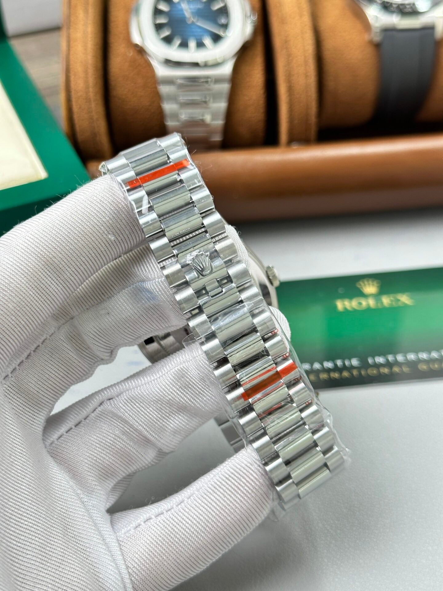 Rolex Day-Date 228236 Replica Wathc Weight 167gr Black Dial GM Factory 40mm