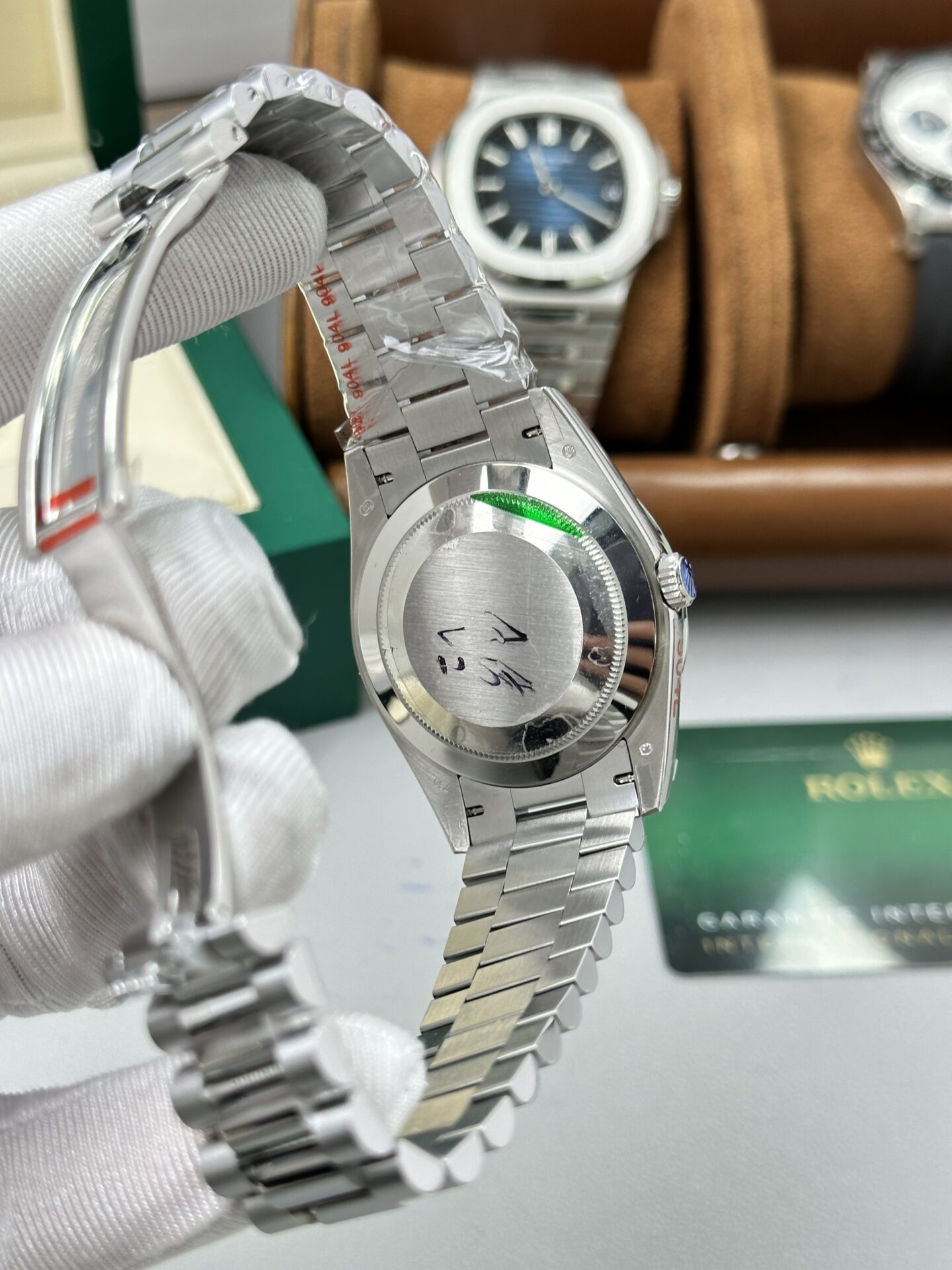 Rolex Day-Date 228236 Replica Wathc Weight 167gr Black Dial GM Factory 40mm