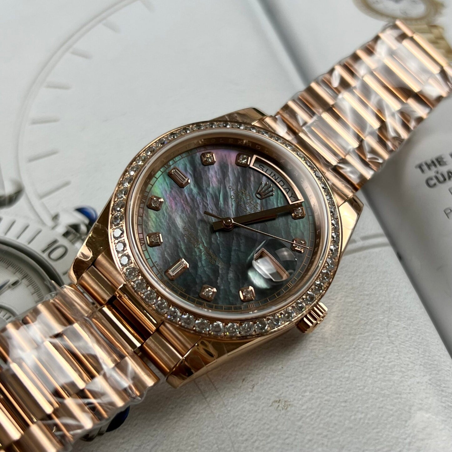 Rolex Day-Date Mother Of Pearl Dial TW Factory 40mm