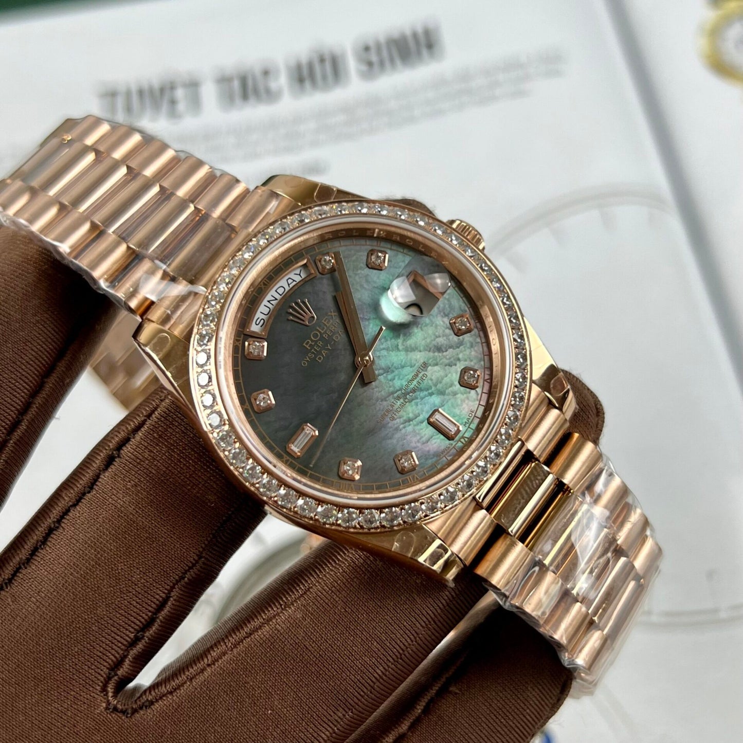 Rolex Day-Date Mother Of Pearl Dial TW Factory 40mm