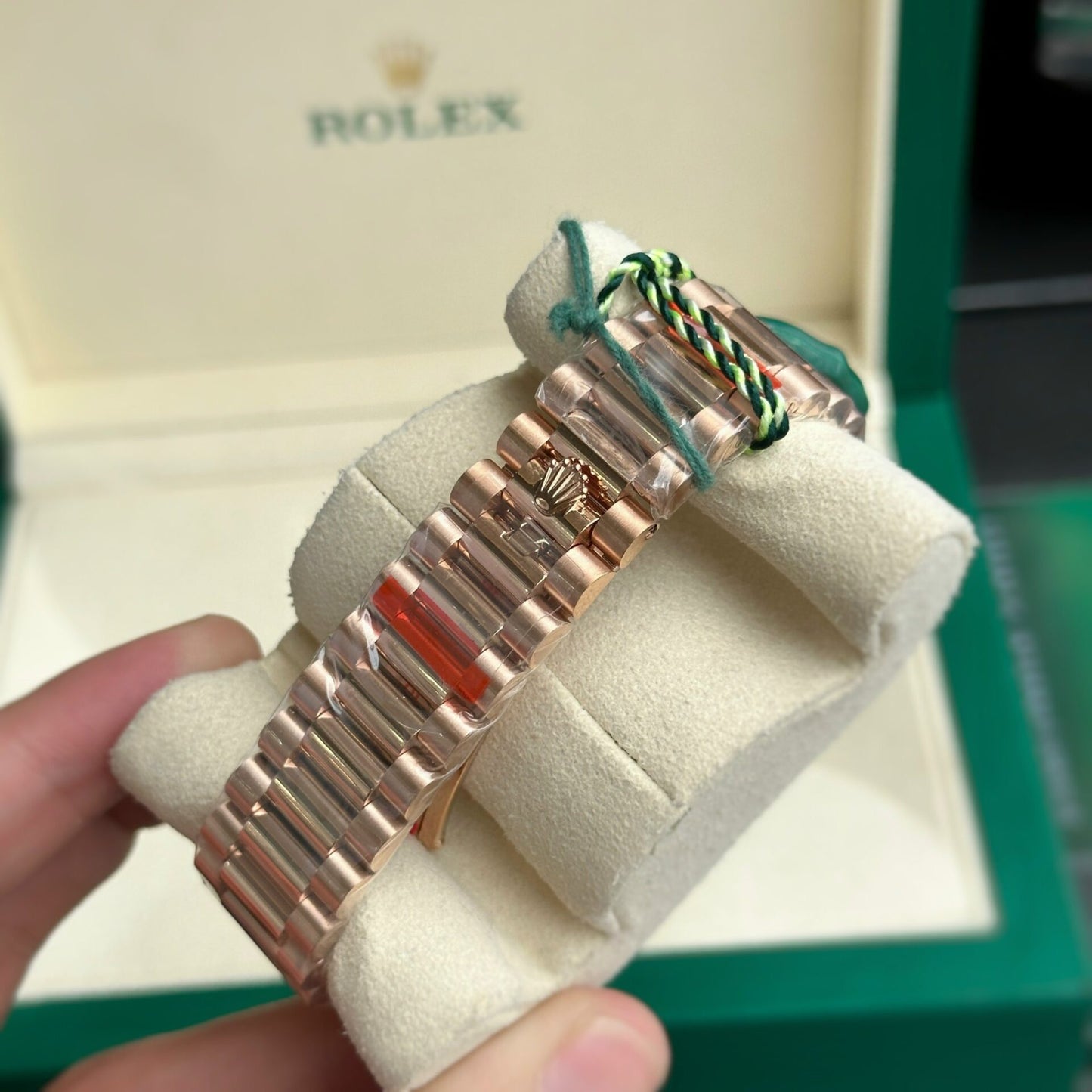 Rolex Clone Watch Day-Date Dial Chocolate EW Factory 36mm