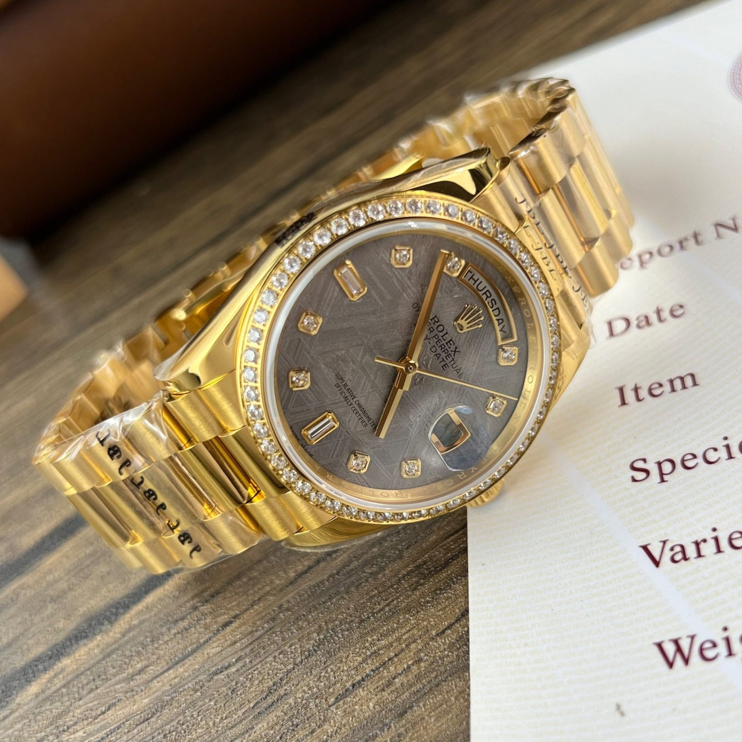 Rolex Day-Date Meteorite Dial RA Factory 36mm