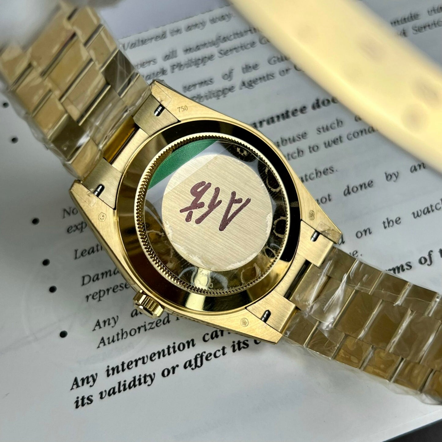 Rolex Day-Date Clone Watch Mother Of Pearl Dial TW Factory 40mm