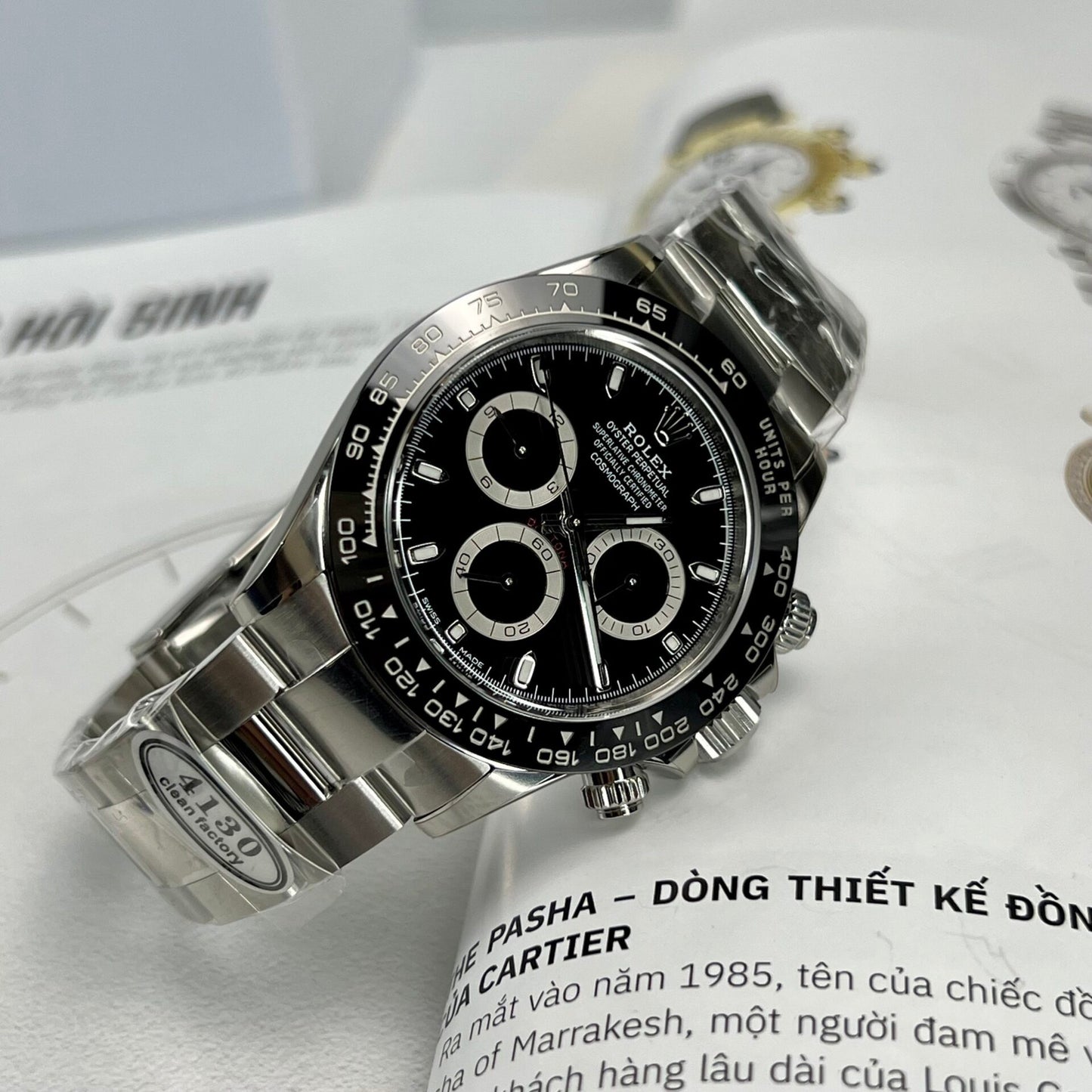 Rolex Daytona 116500LN Godzilla Replica Watch Clean Factory 40mm