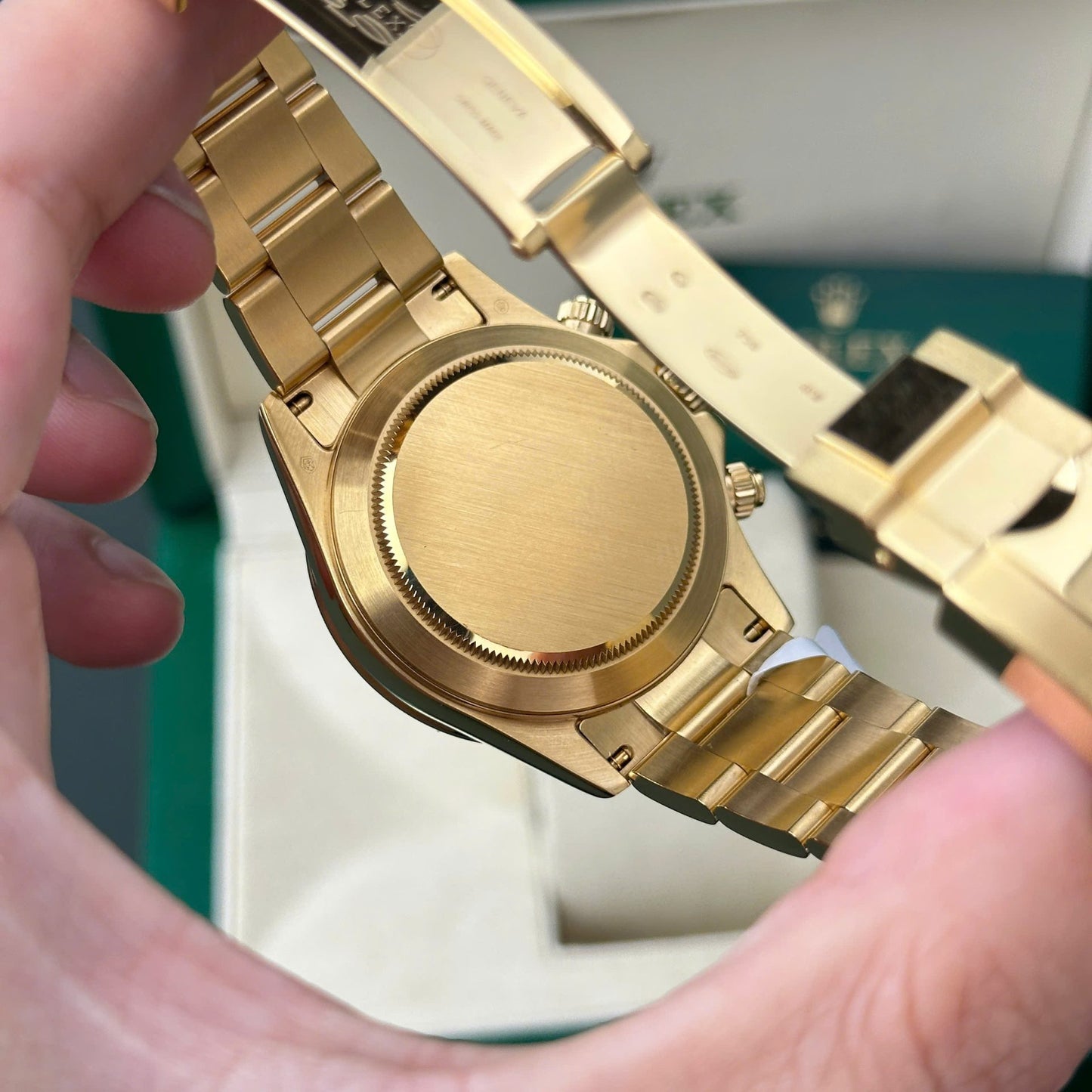 Rolex Daytona 116508 Gold Wrapped Dial Mother Of Pearl Clean Factory 40mm