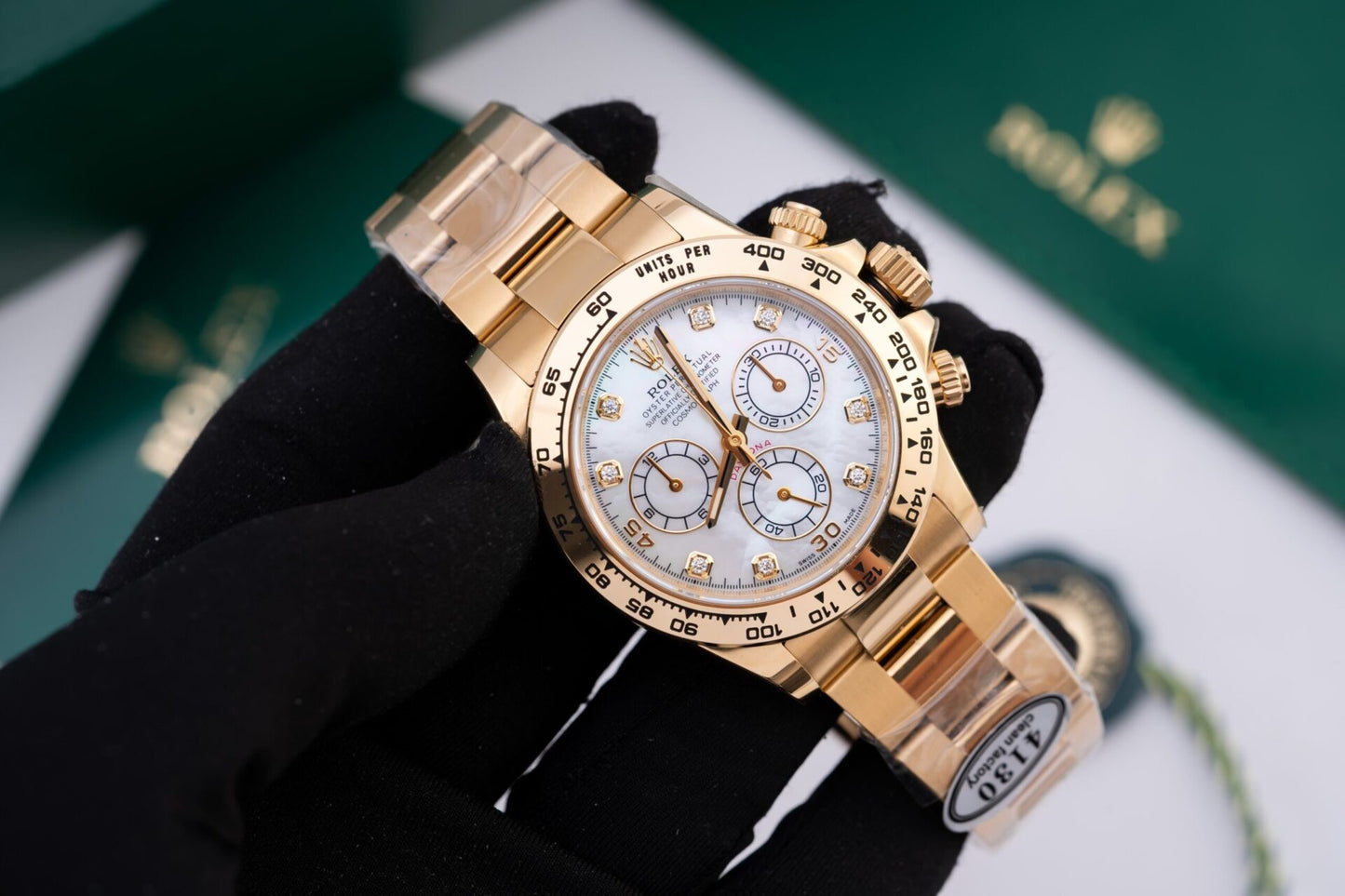 Rolex Replica Watch Daytona 116508 Mother Of Pearl Dial Clean Factory 40mm