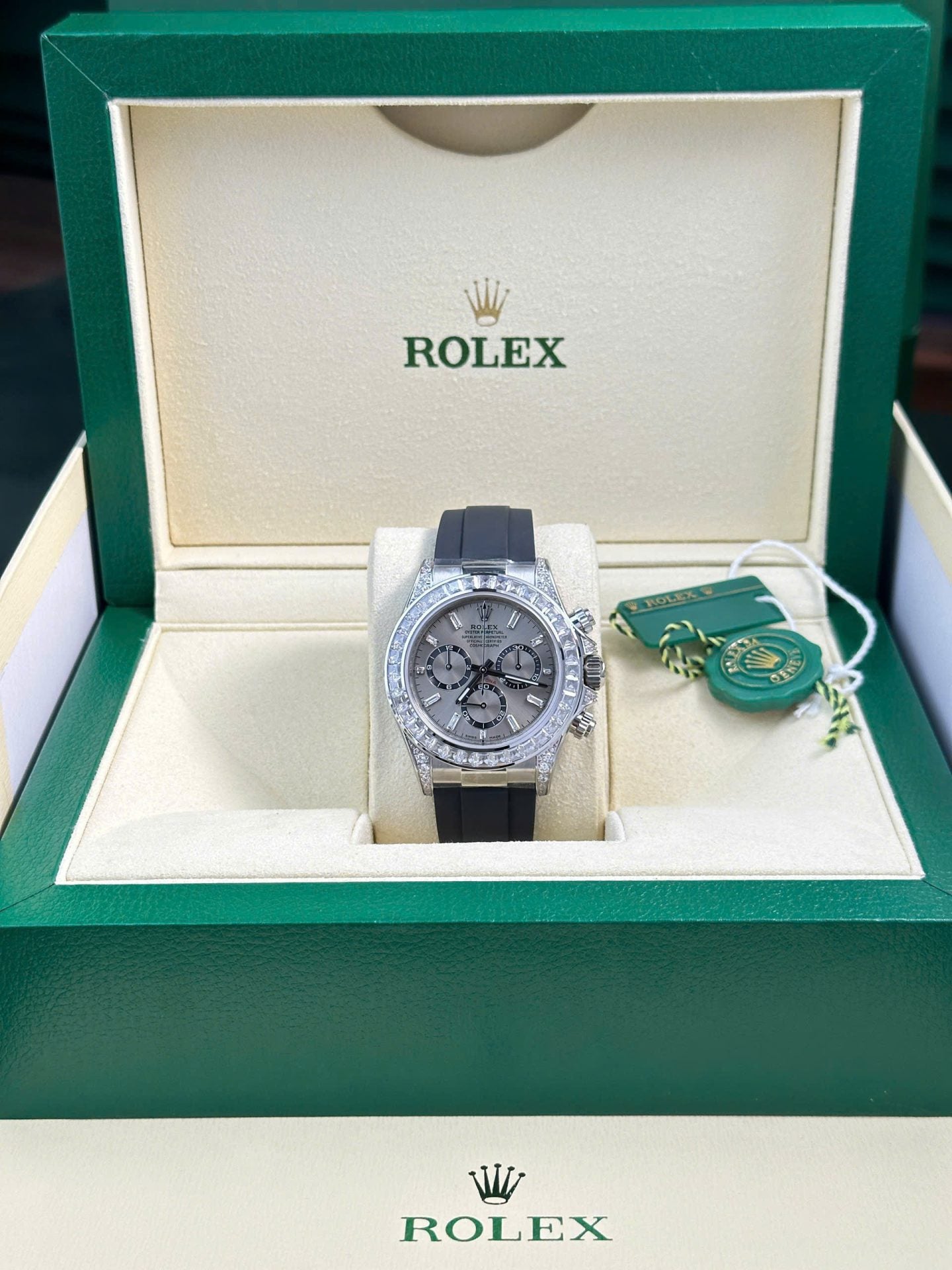 Rolex Daytona 126539TBR Replica Watch Dial Gray Sundust 40mm Clone