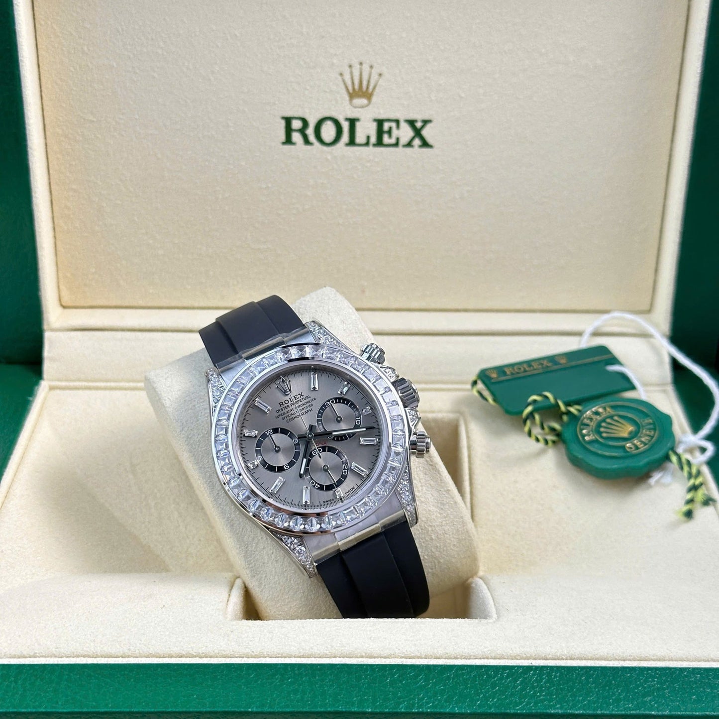 Rolex Daytona 126539TBR Replica Watch Dial Gray Sundust 40mm Clone