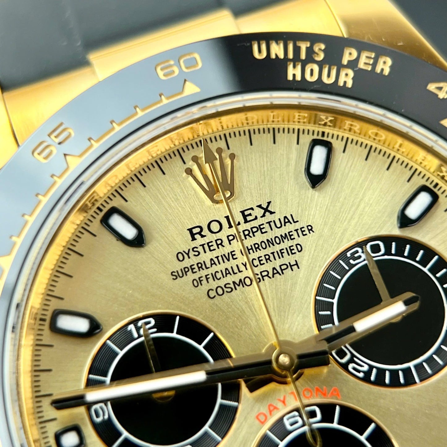 Rolex Daytona 116518CBKSR Replica Watch Gold Wrapped Custom 40mm Clone
