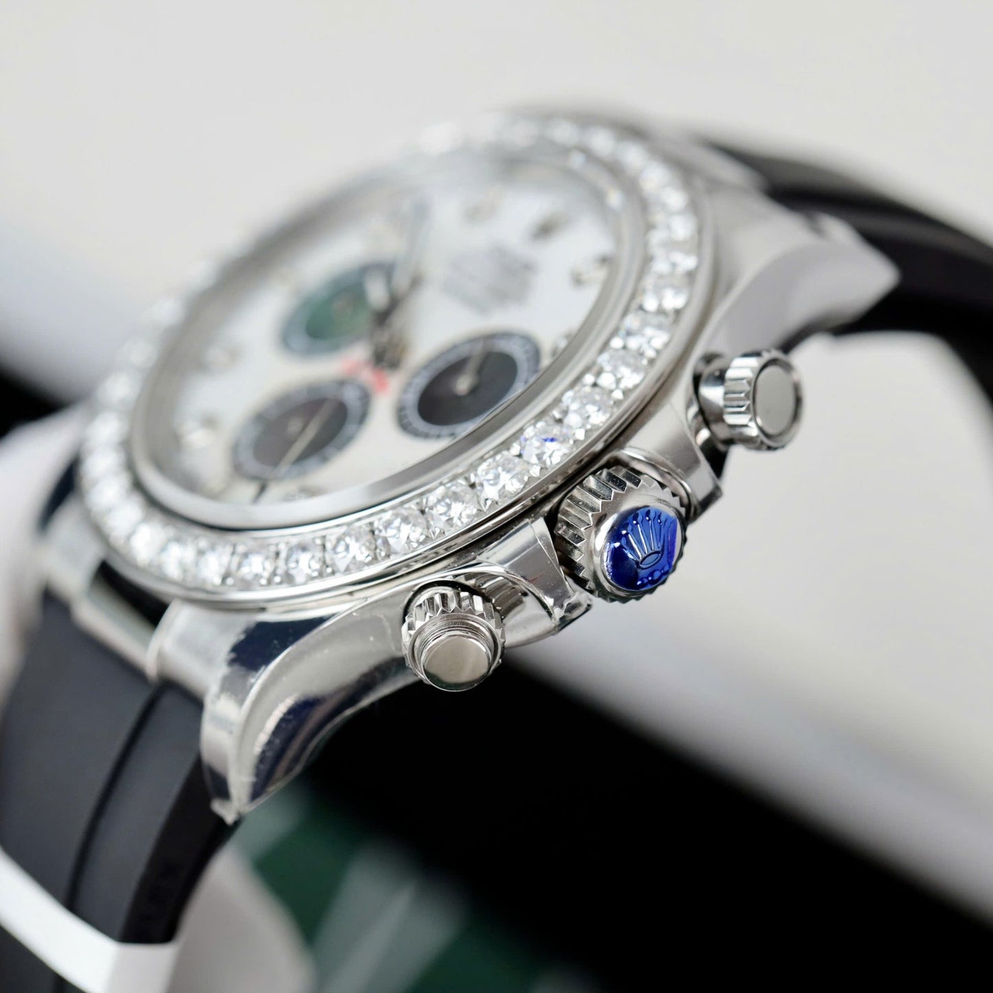 Rolex Daytona Dial MOP Replica Watch Number Pile Custom 40mm