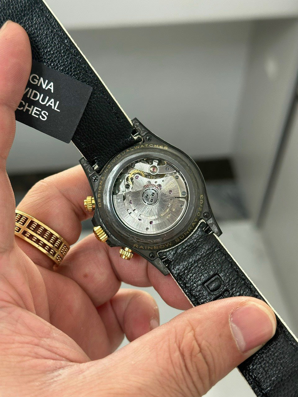 Rolex Replica Daytona Cosmograph DIW Carbon 40mm Clone