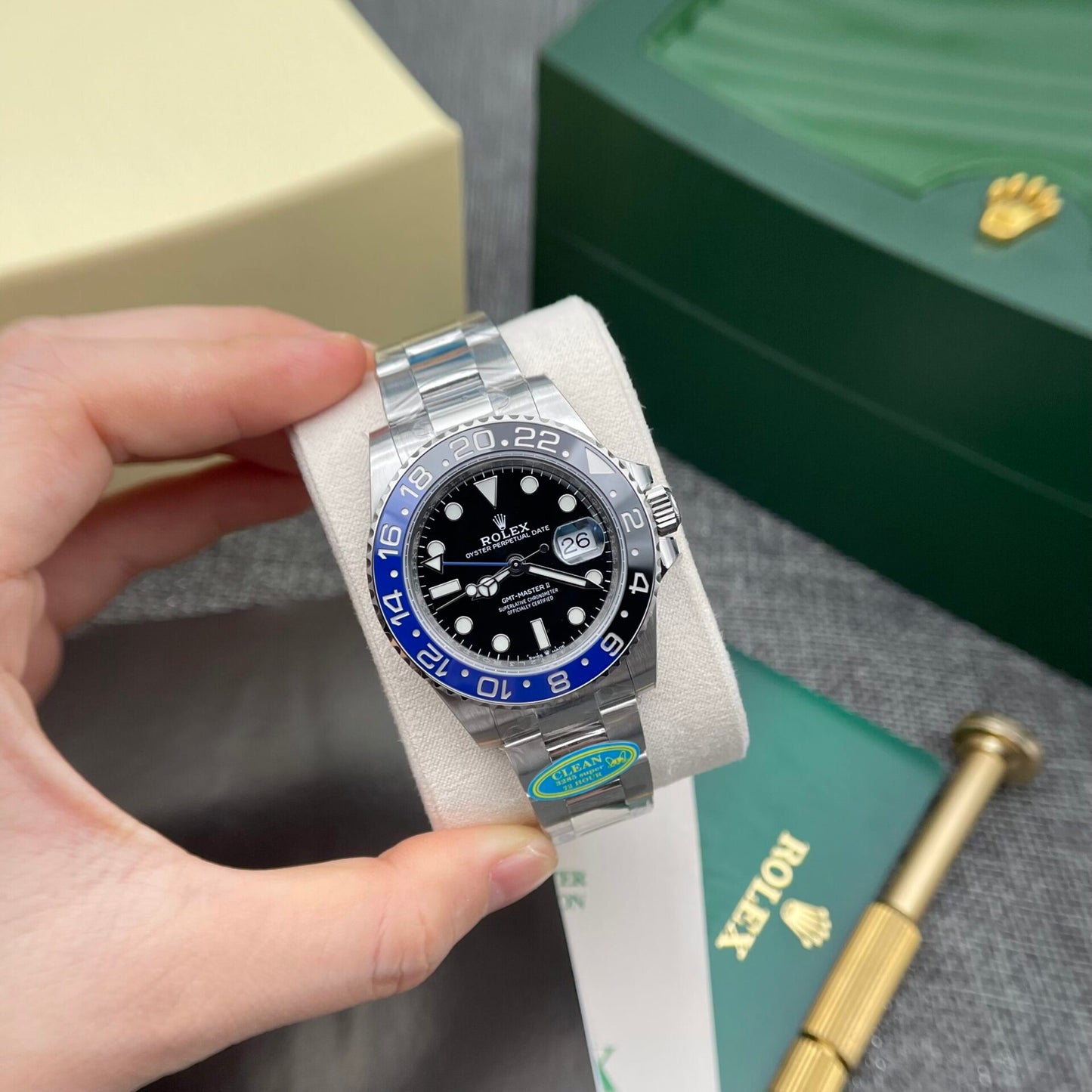 Rolex GMT-Master II 116710BLNR Replica Watch Batman 40mm Clone