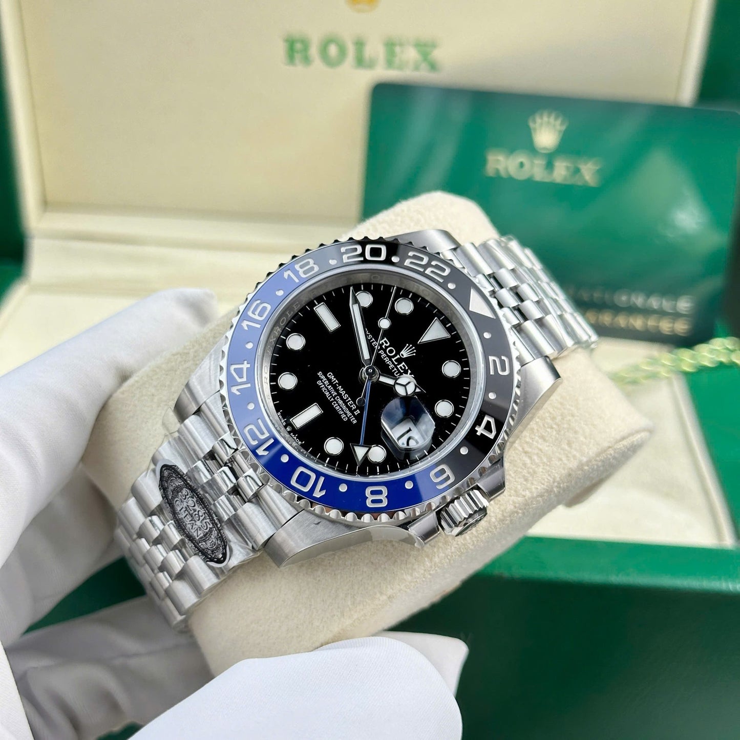 Rolex Replica Watch GMT-Master II 126710BLNR Batgirl Clean Factory 40mm