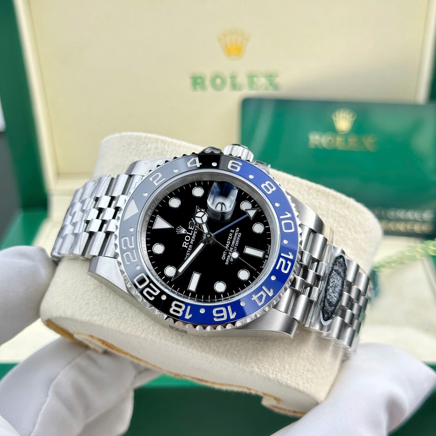 Rolex Replica Watch GMT-Master II 126710BLNR Batgirl Clean Factory 40mm