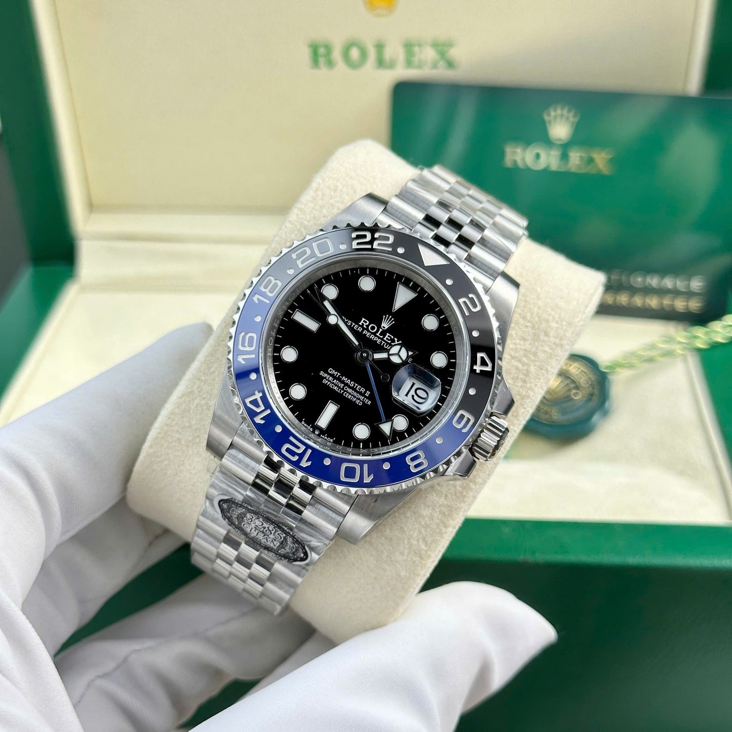 Rolex Replica Watch GMT-Master II 126710BLNR Batgirl Clean Factory 40mm