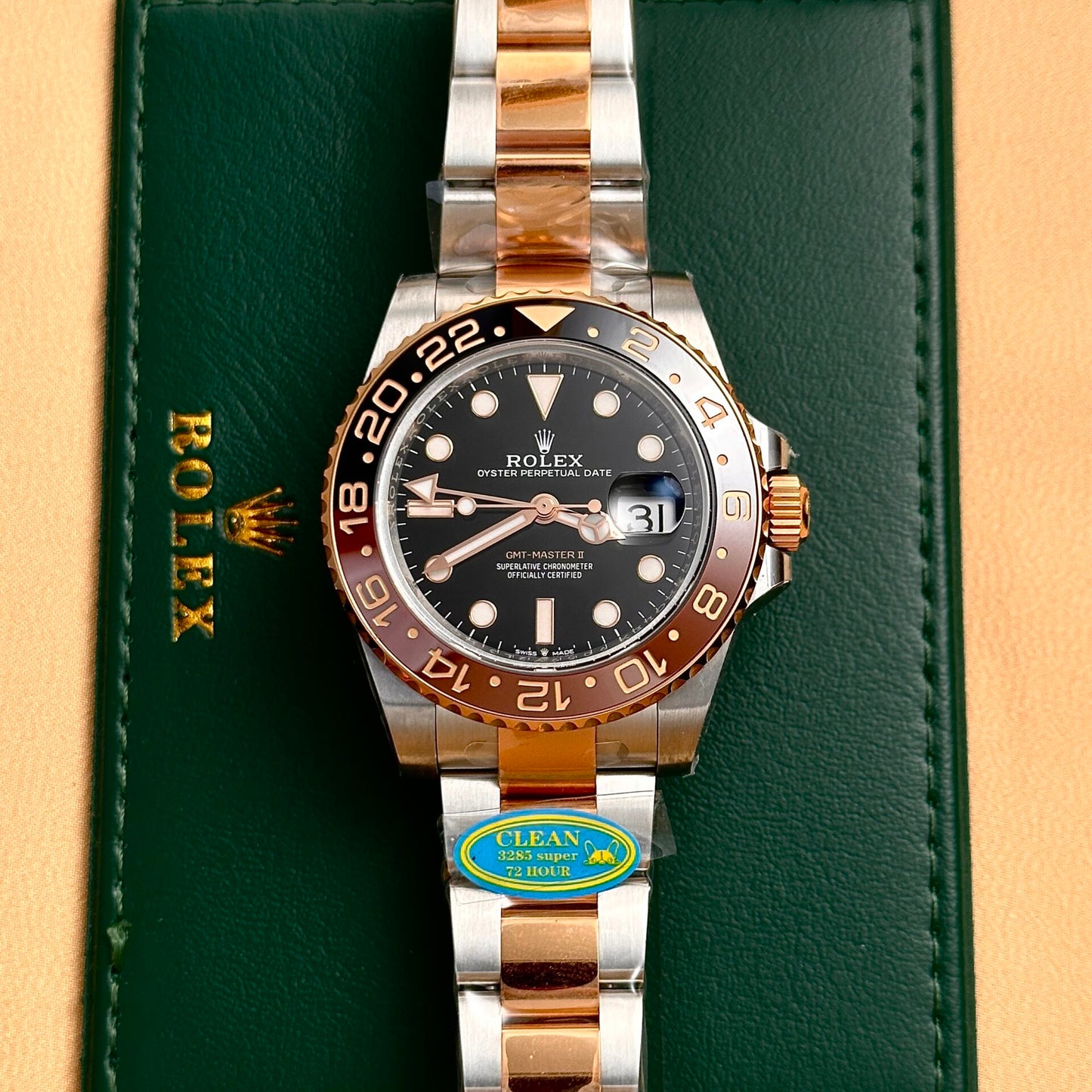 Rolex GMT-Master II 126711CHNR Root Beer Replica Watch Clean Factory 40mm