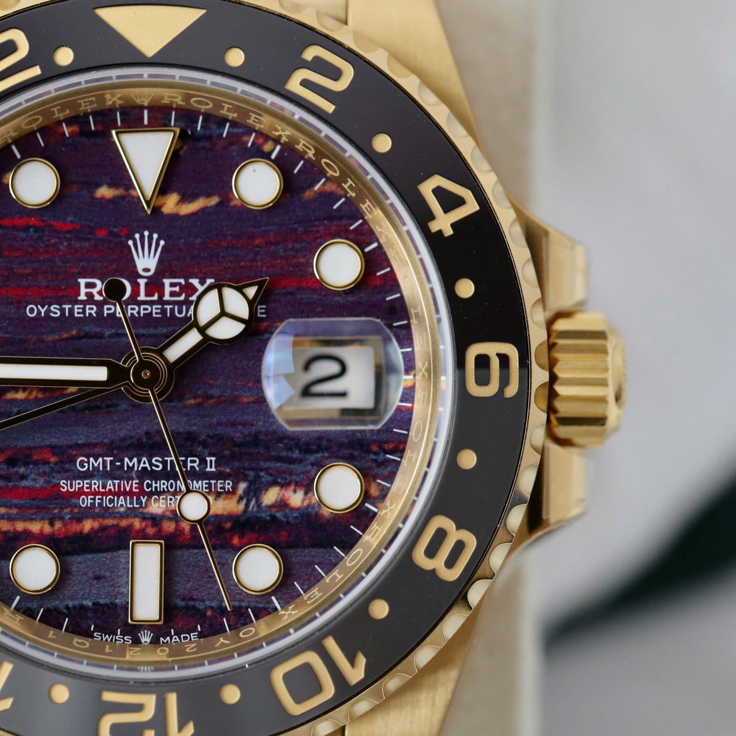 Rolex Daytona 126508 Dial Green Best Replica Watch Oyter Strap THB Factory 40mm (Copy)