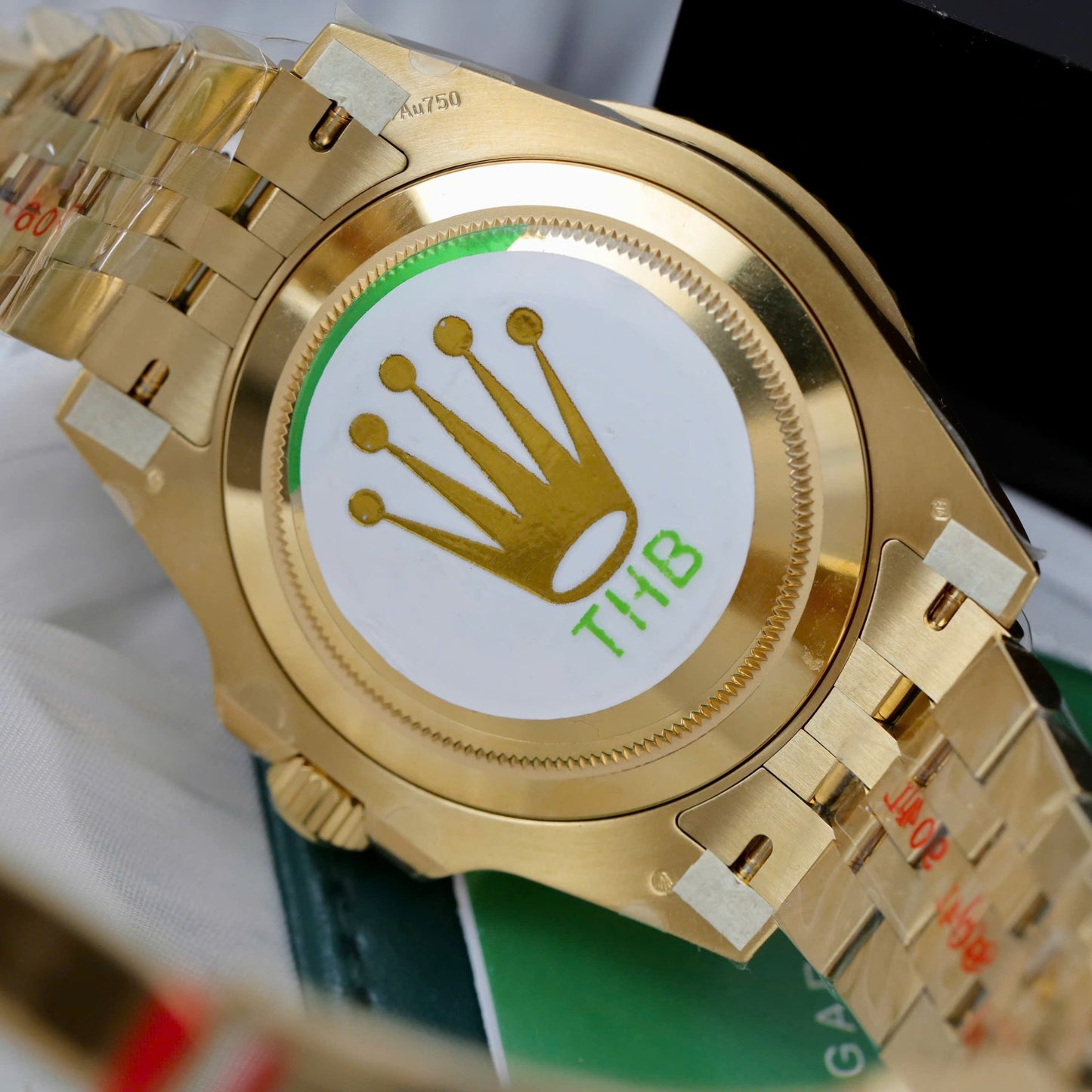 Rolex Daytona 126508 Dial Green Best Replica Watch Oyter Strap THB Factory 40mm (Copy)