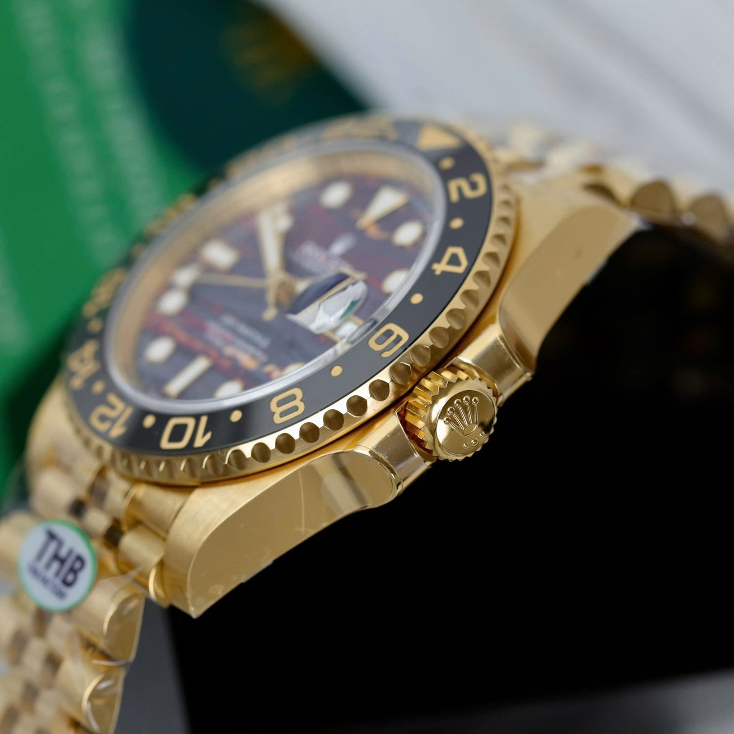 Rolex Daytona 126508 Dial Green Best Replica Watch Oyter Strap THB Factory 40mm (Copy)