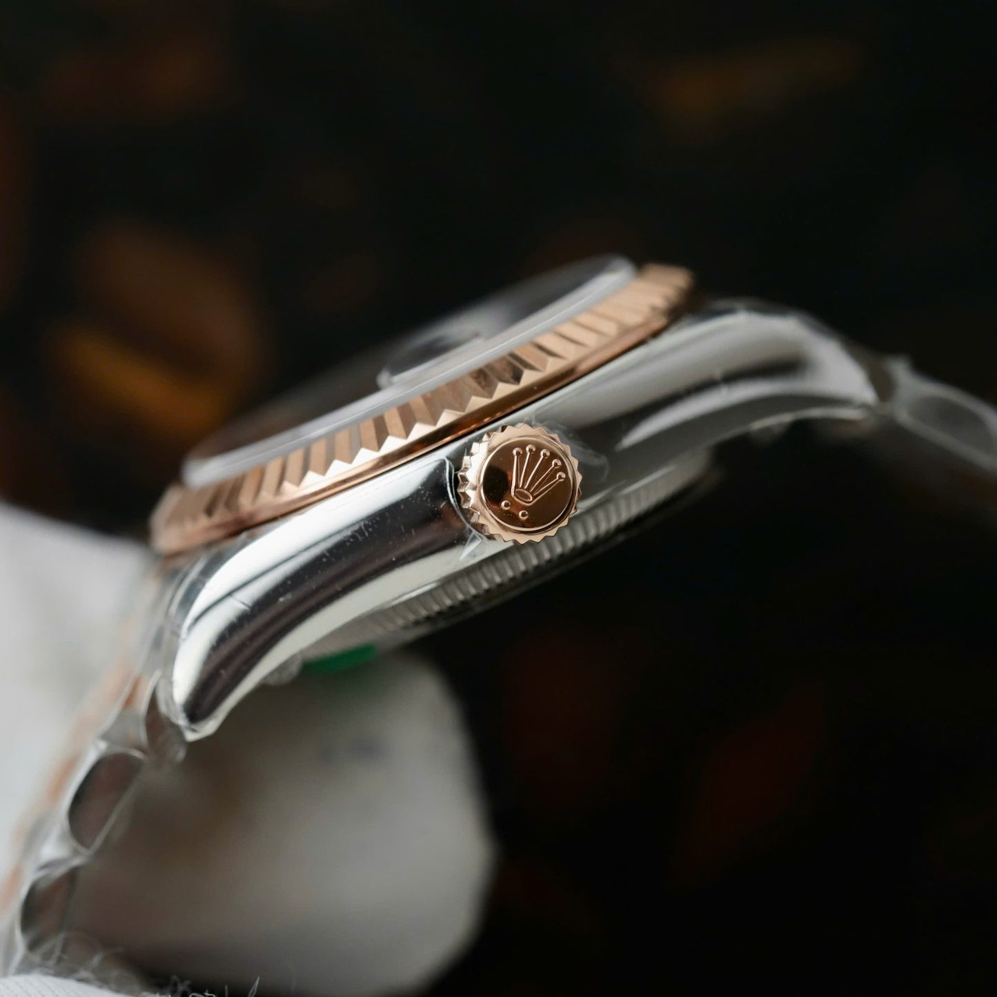 Rolex Lady-DateJust Women Replica Watch Chocolate Dial Jubilee Strap 28mm Clone