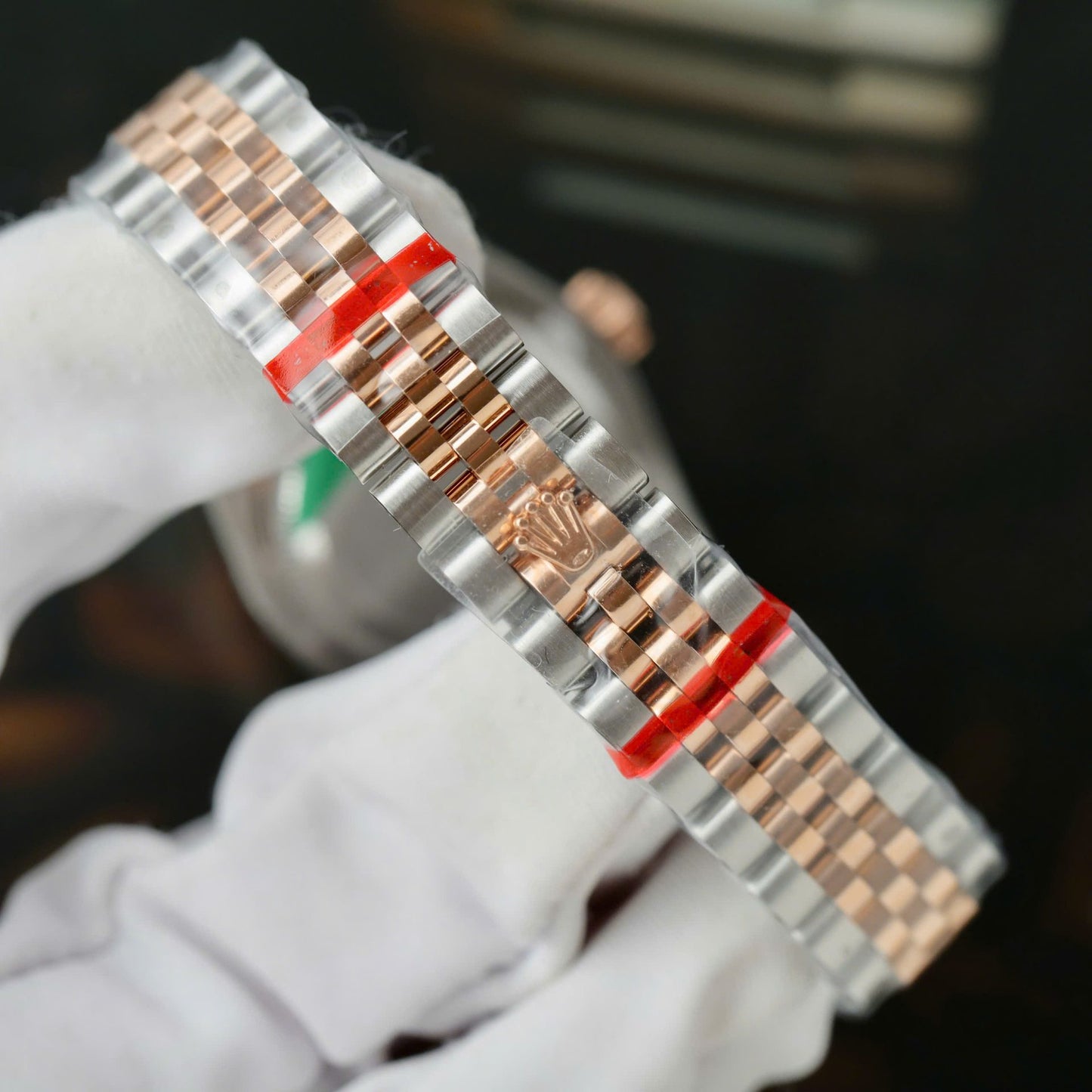 Rolex Lady-DateJust Women Replica Watch Chocolate Dial Jubilee Strap 28mm Clone