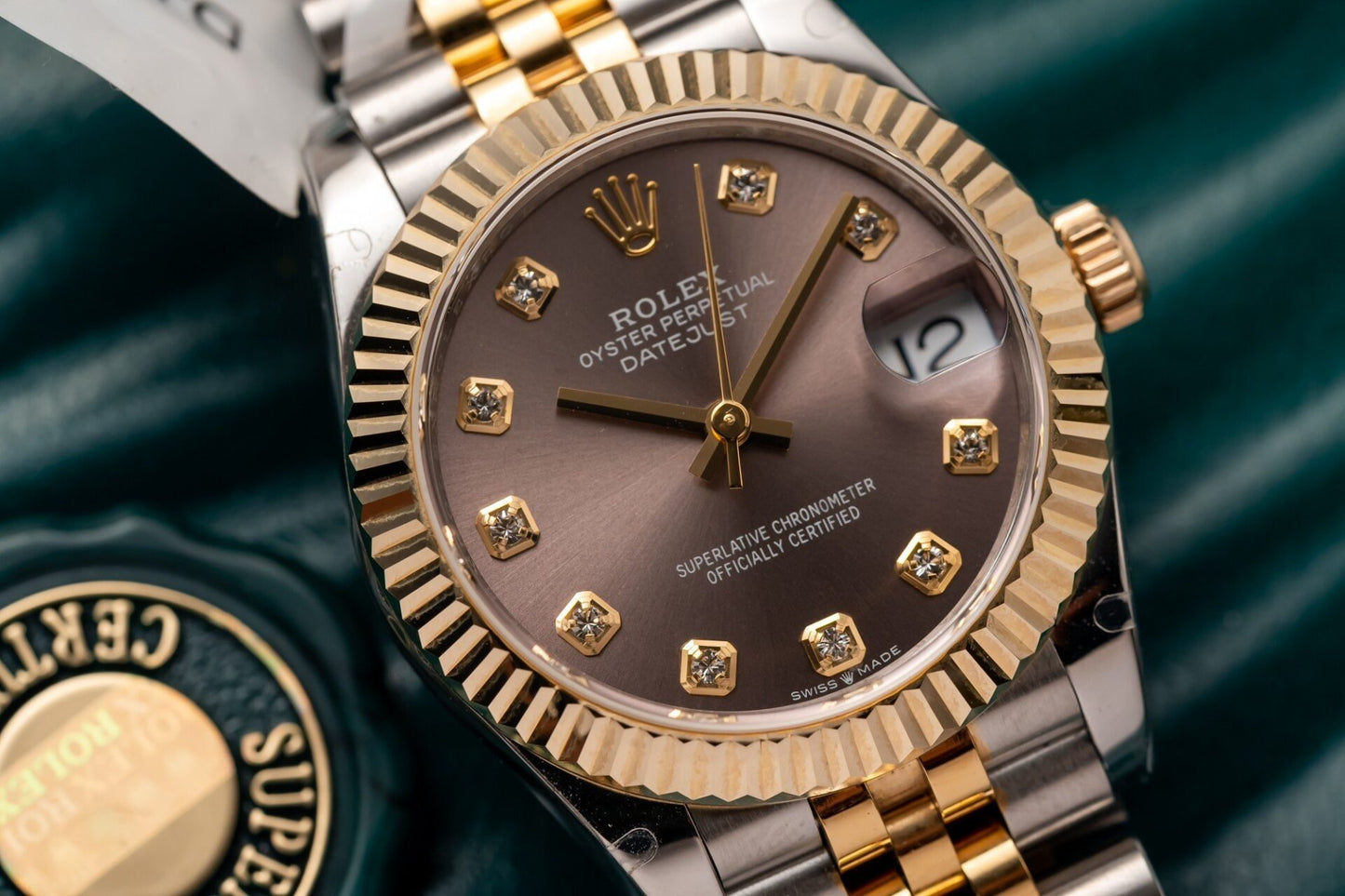 Rolex Best Replica Watch Datejust 278273 Gold Wrapped Jubilee Strap 31mm Clone