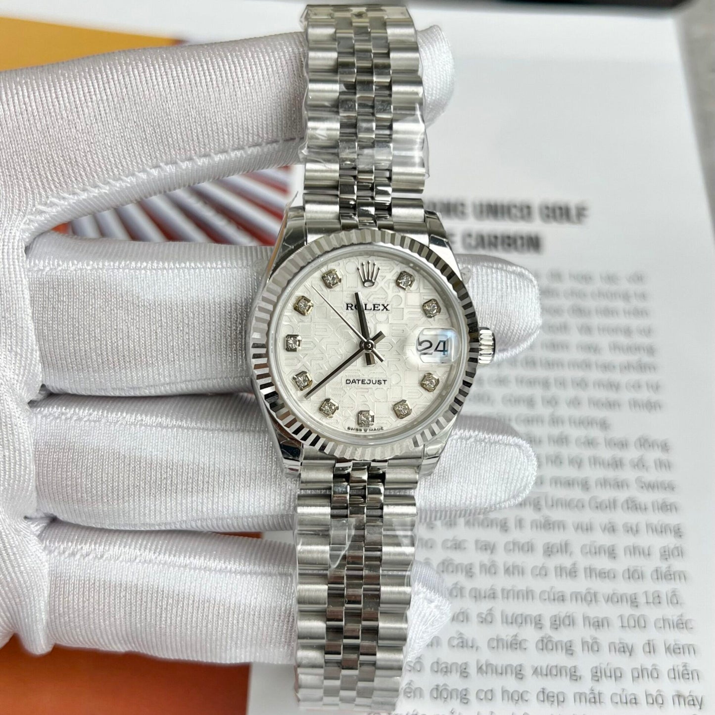 Rolex Watch DateJust Jubilee Strap EW Factory 31mm
