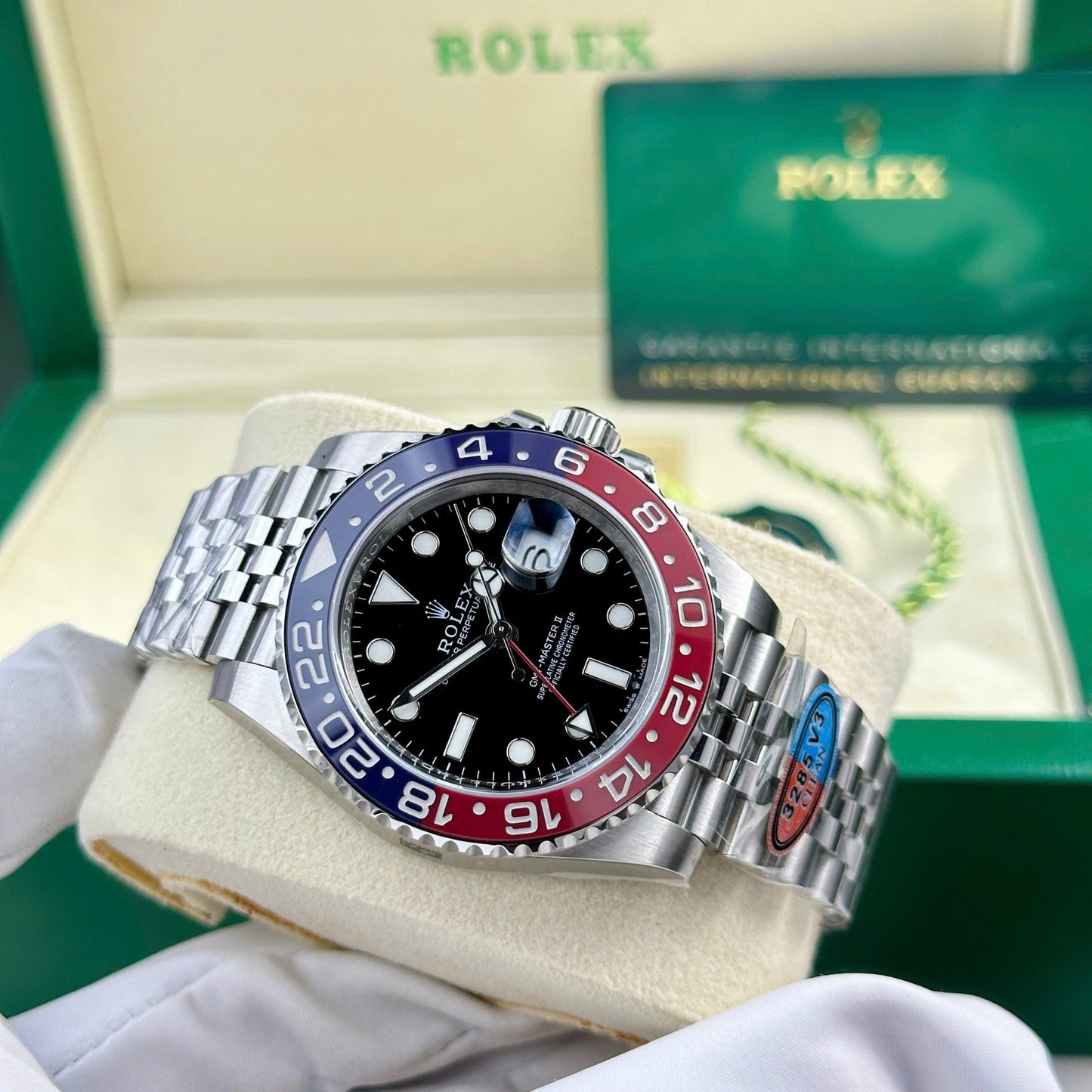 Rolex Pepsi GMT-Master II 126710blro Best Replica Watch Clean Factory V3 40mm