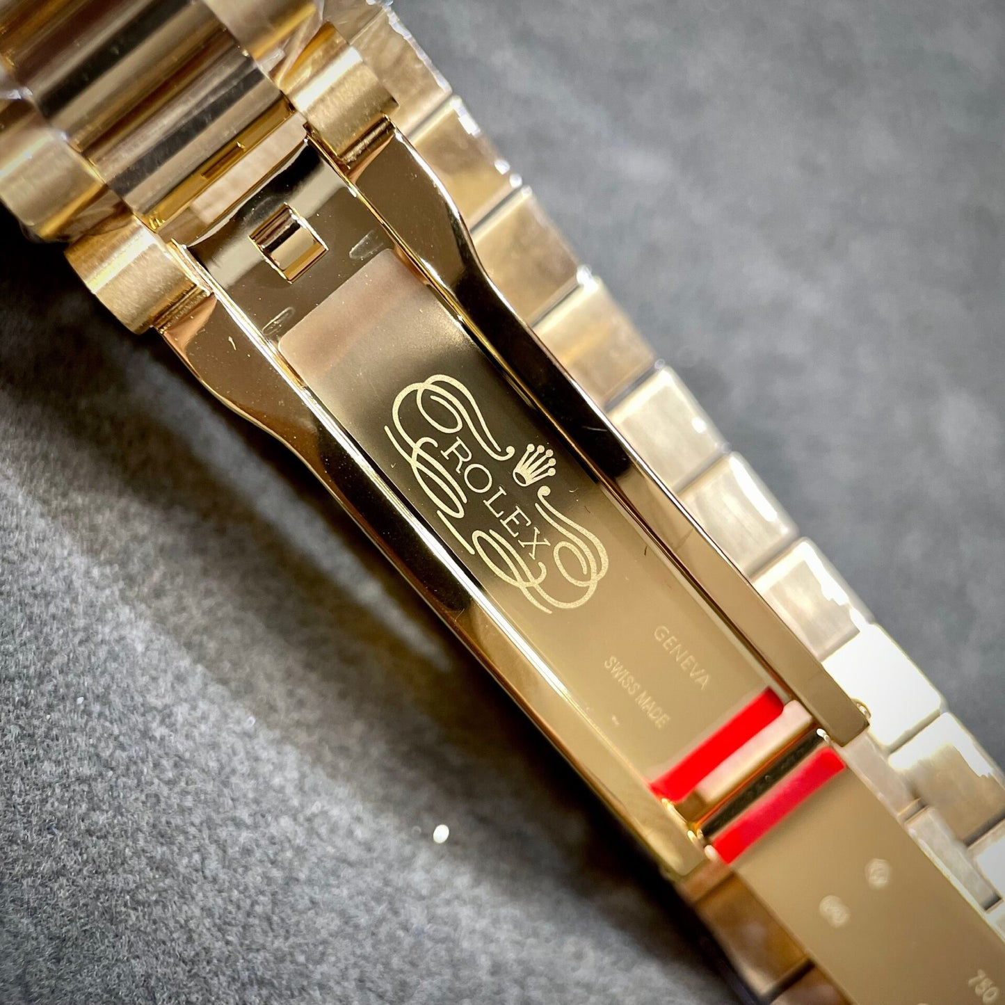 Rolex Day-Date Watch Black Dial Moissanite Diamonds Custom 40mm Clone