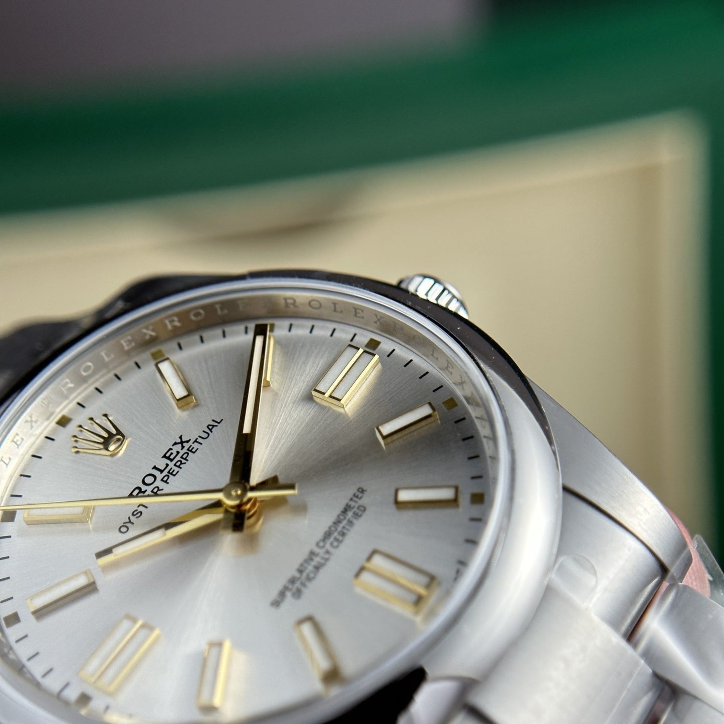 Rolex Replica Watch Oyster Perpetual 124300 Silver Dial Clean Factory 41mm