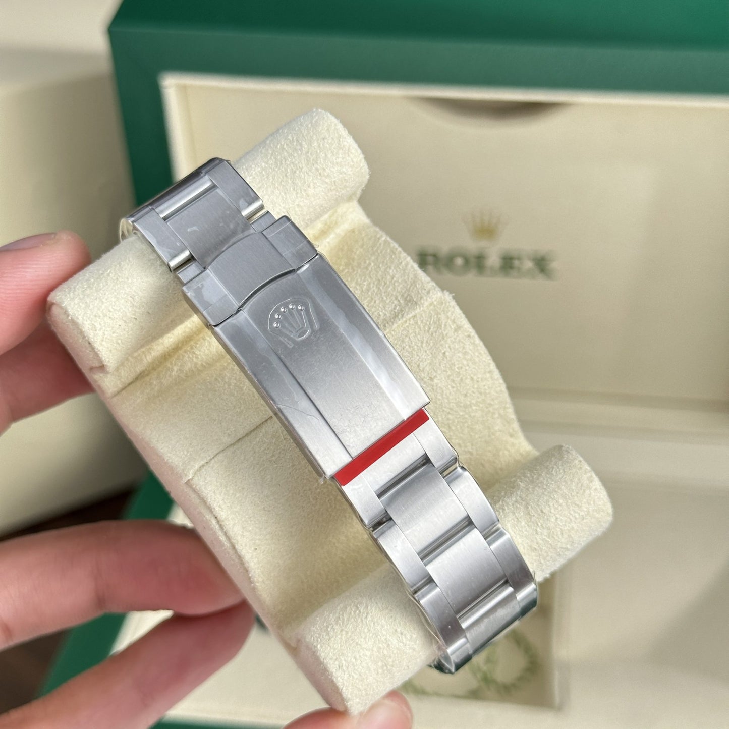 Rolex Replica Watch Oyster Perpetual 124300 Silver Dial Clean Factory 41mm